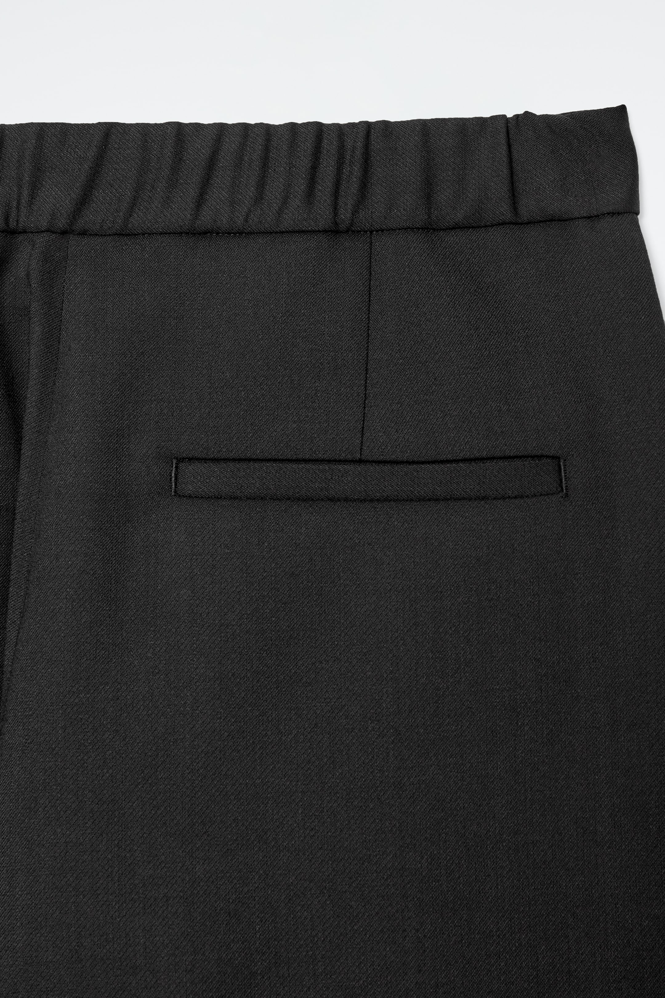 View larger image: WOOL-BLEND WIDE-LEG TROUSERS - BLACK - Ladies | H&M GB 7