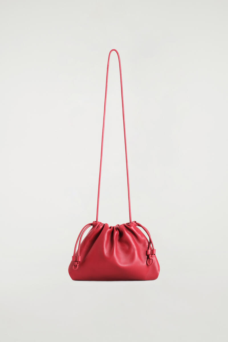 Mini Cavatelli Clutch Bag - Leather