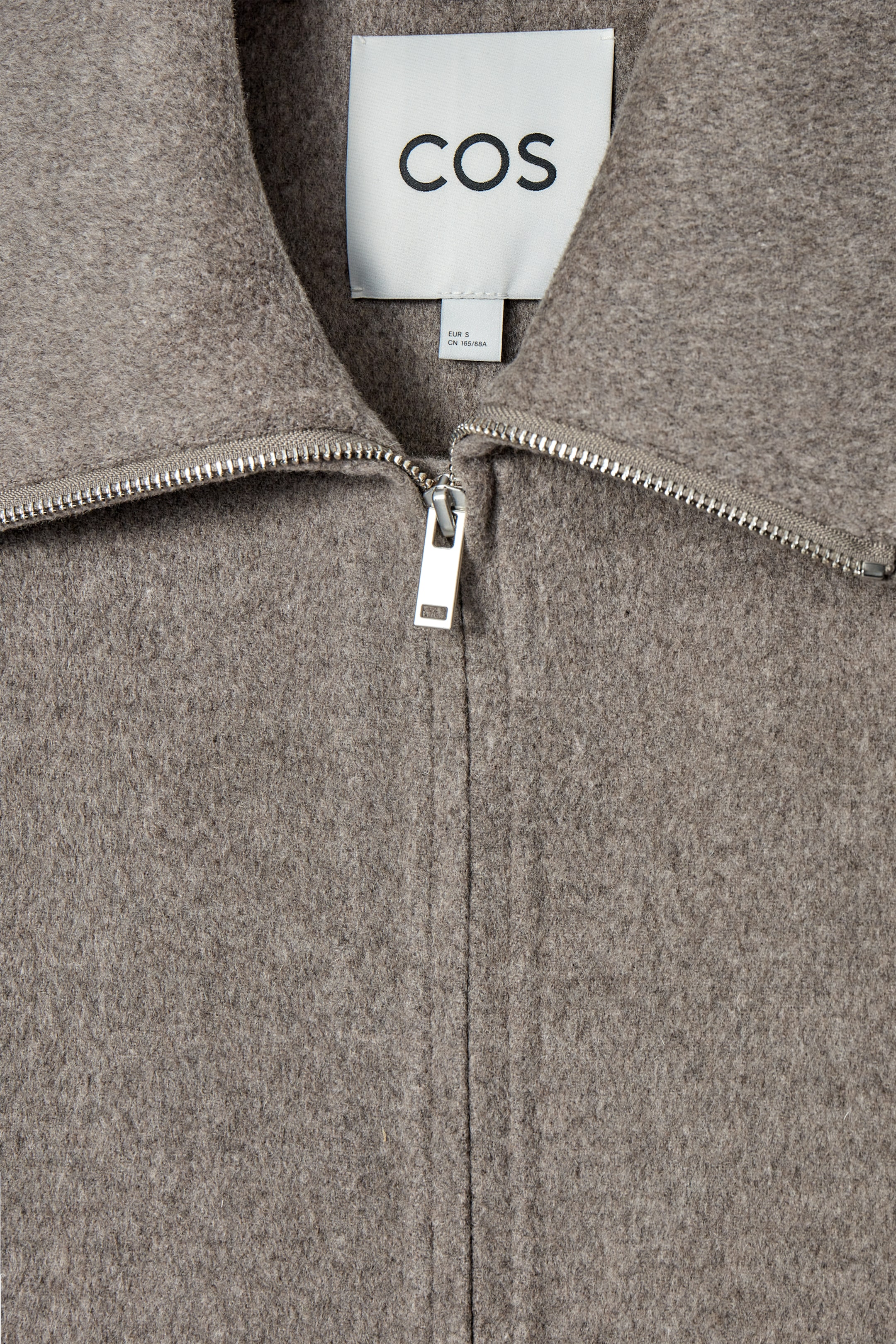 Agrandir l'image: VESTE OVERSIZE EN LAINE DOUBLE FACE - TAUPE - FEMME | H&M FR 3