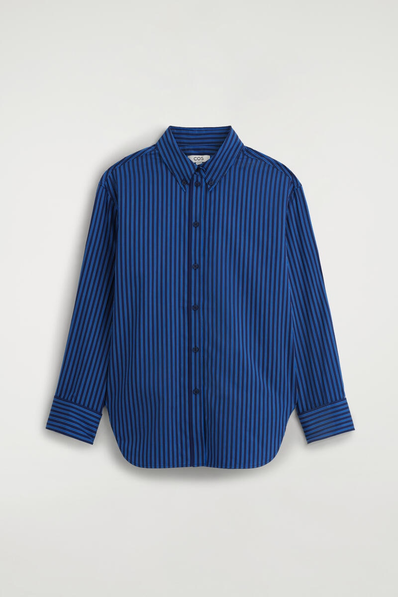 Folded-Cuff Cotton Shirt