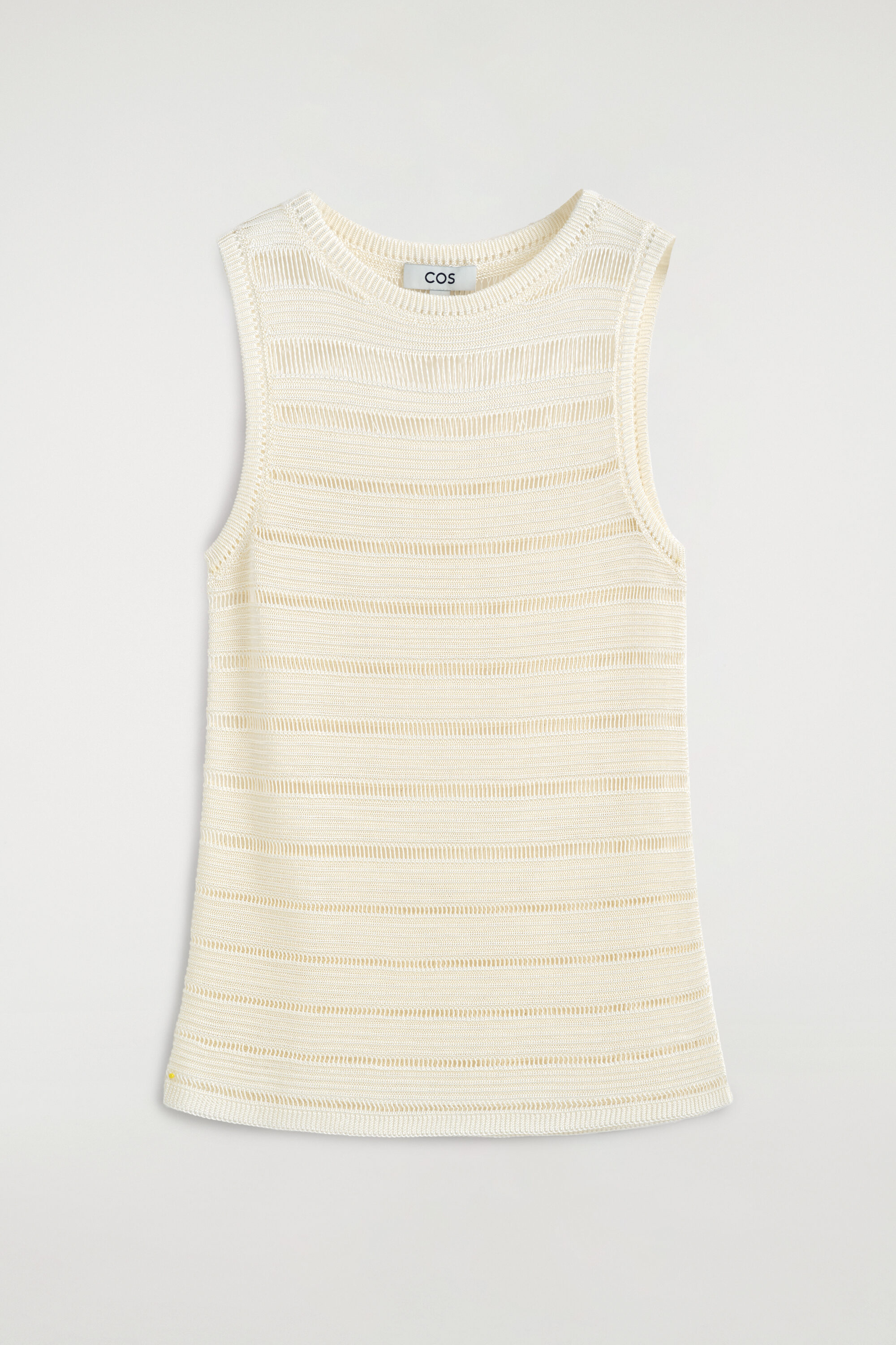 Ladder-stitch Knitted Top