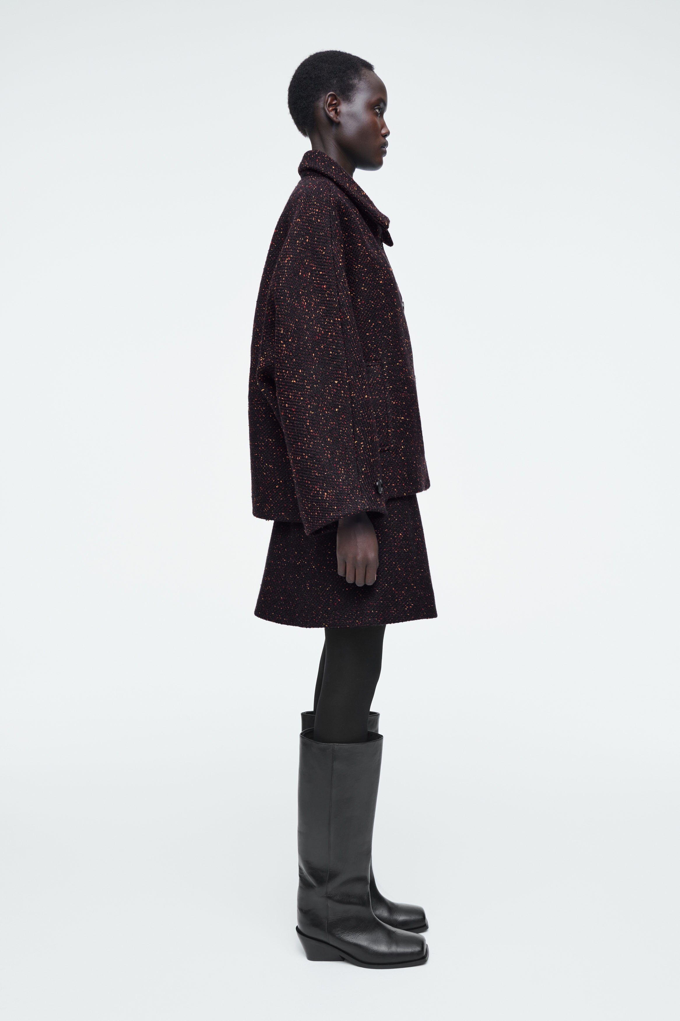 ジャケット・アウター Odette Wool-Blend Coat herlipto Amazon.com: Women's Wool Short Coat Hooded Wool Blends Coats