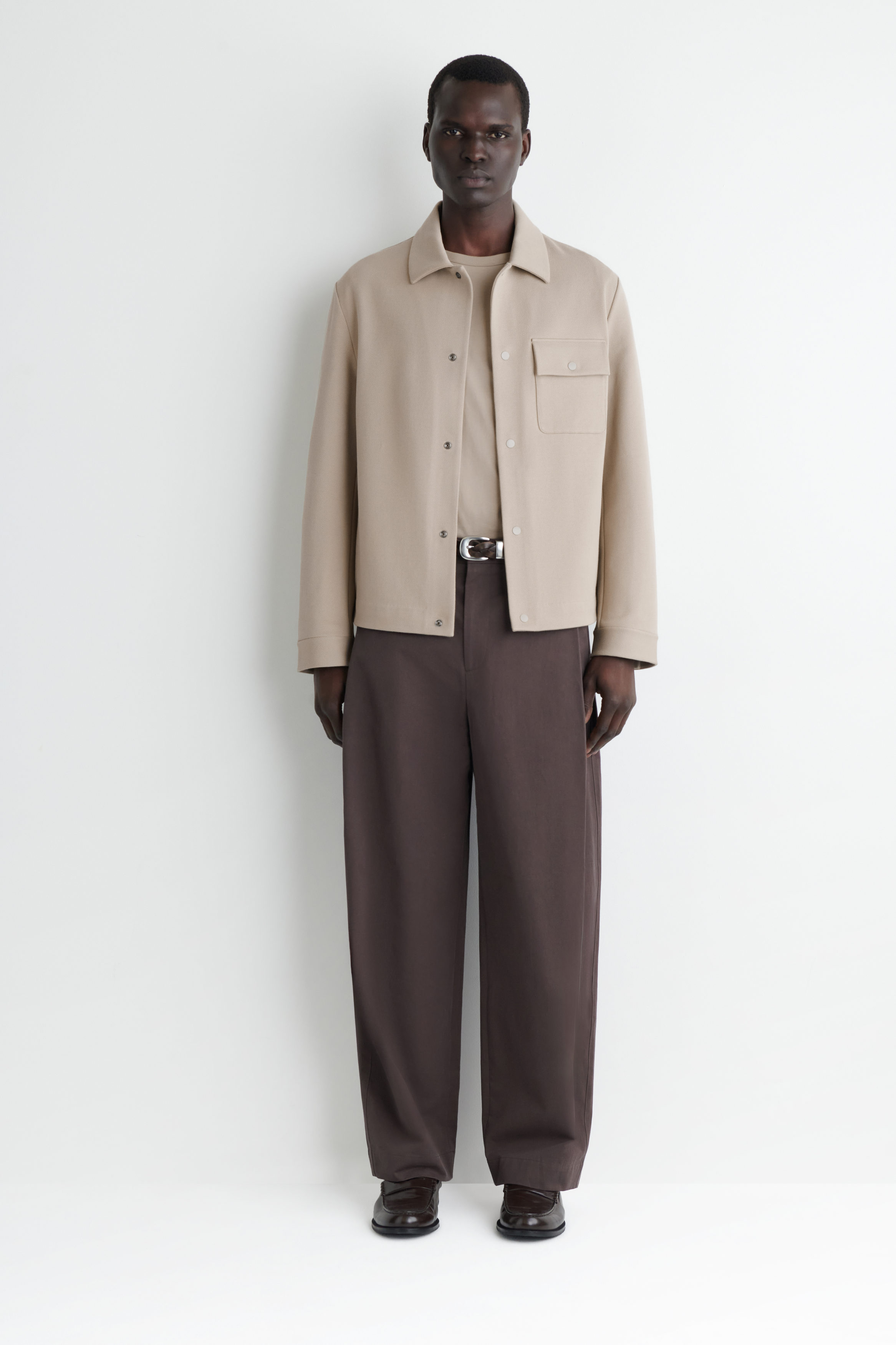 ジャケット・アウター Ground-Y Collar rib Long shirt /coat Mason Longline Knit Coat (Z Supply)