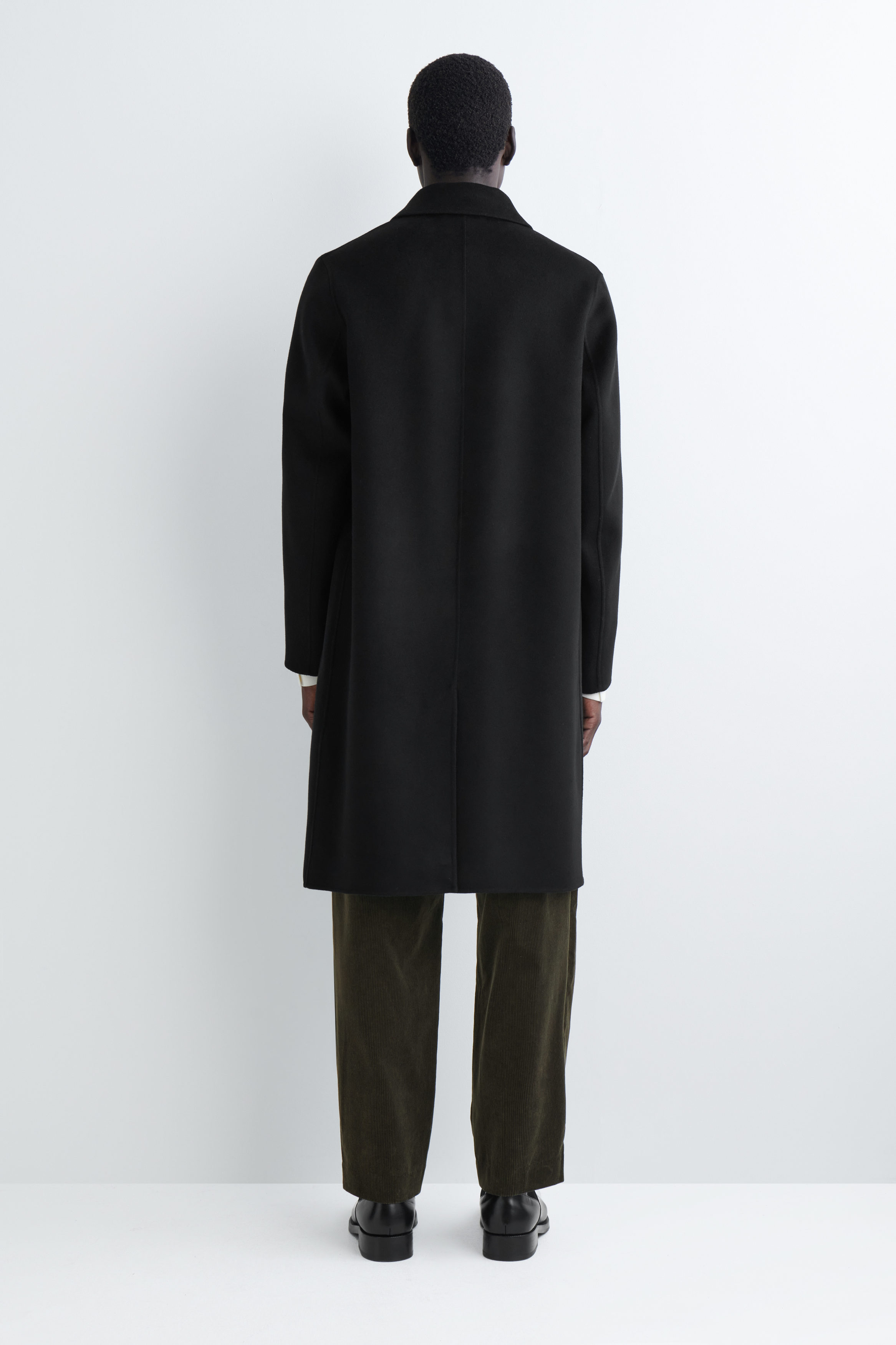 ジャケット・アウター THE FLAT HEAD MELTON WOOL CAR COAT Marc New York Men's Brooks Melton Wool Car Coat with Faux
