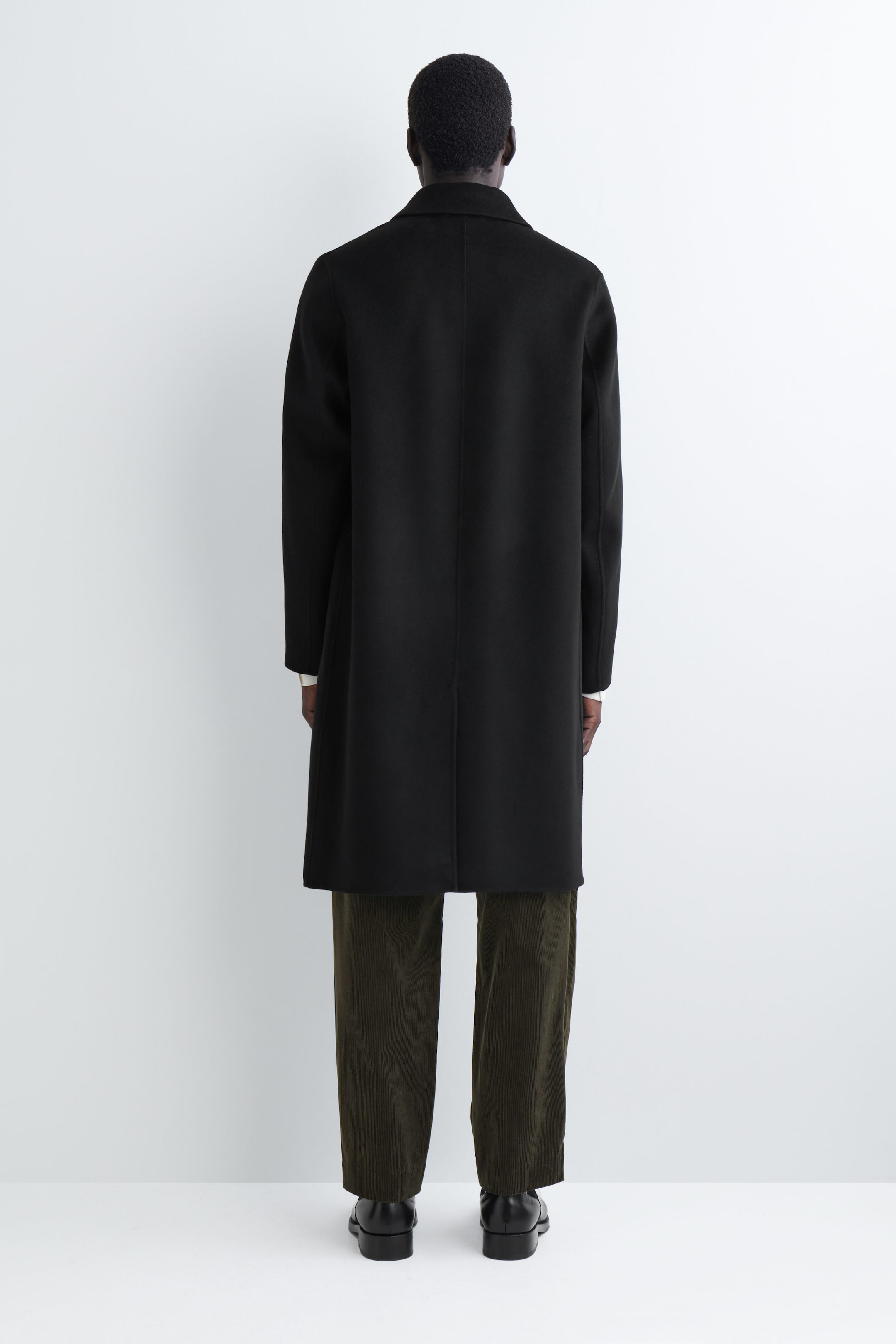 SPLIT WOOL CAR COAT