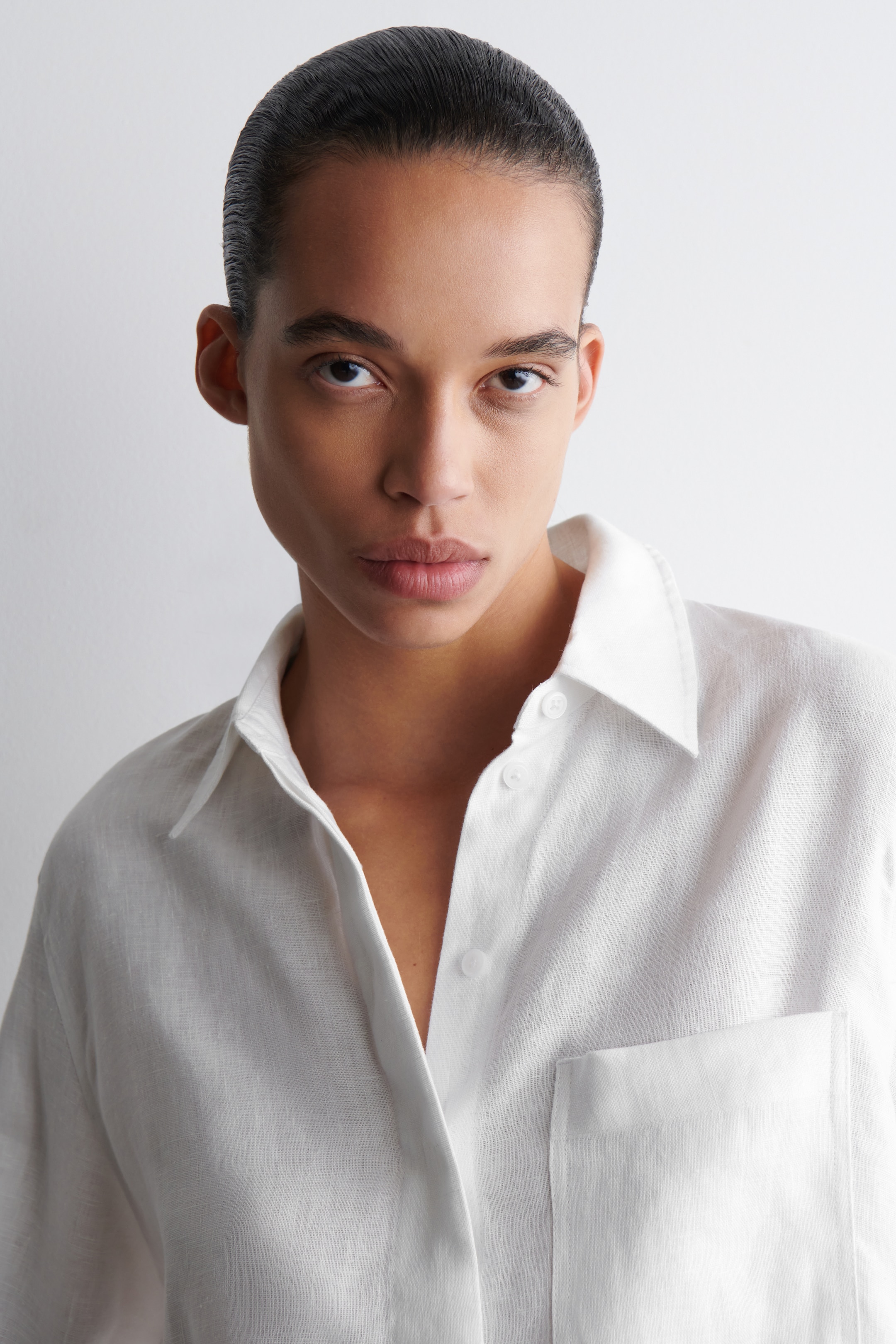 Se større billede: OVERSIZED HØRSKJORTE - HVID - DAME | H&M DK 5