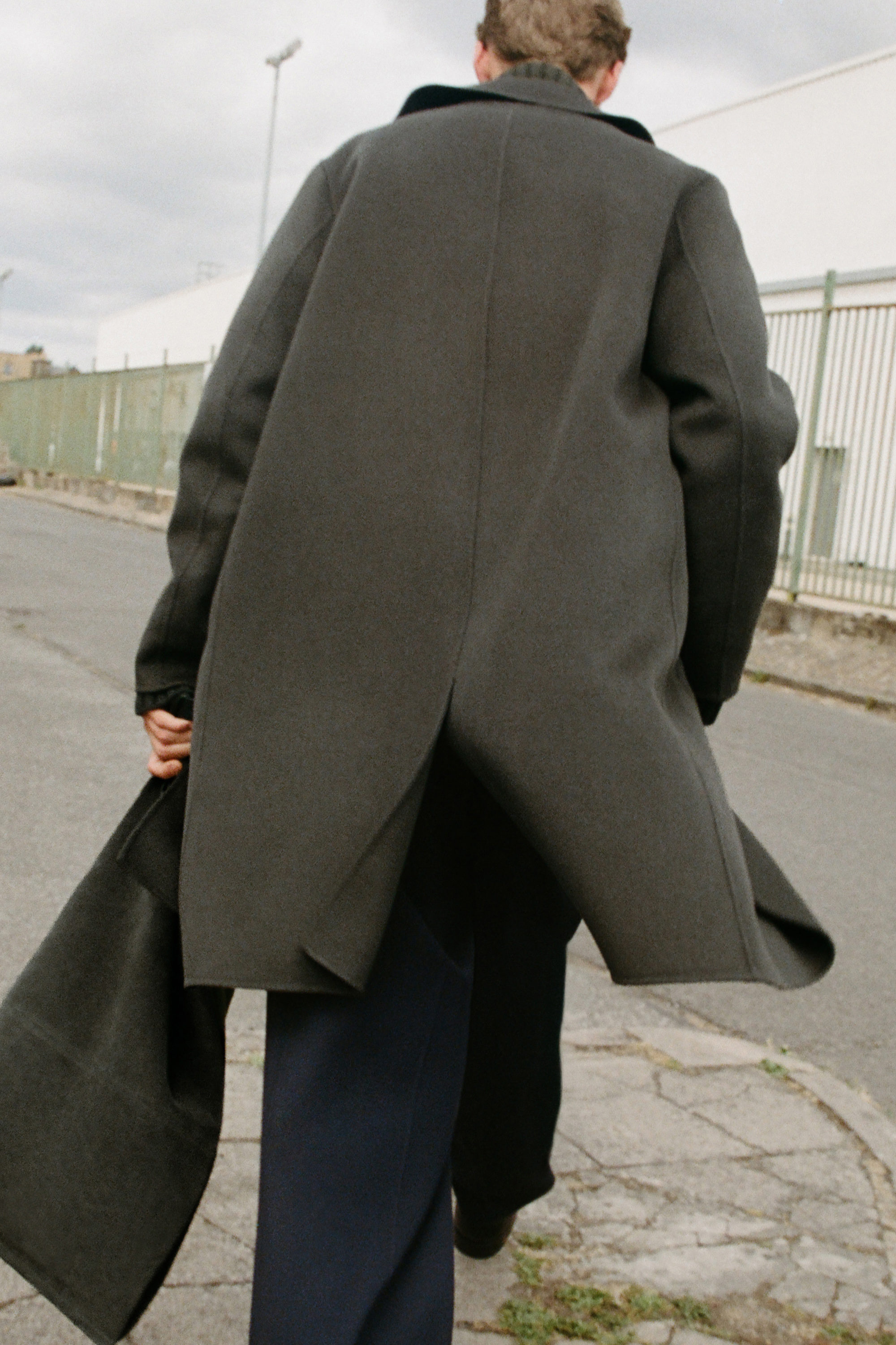 値下げ済み！CLANE　BACK FRILL DOUBLE COAT Double Breasted Jacket – La Garçonne