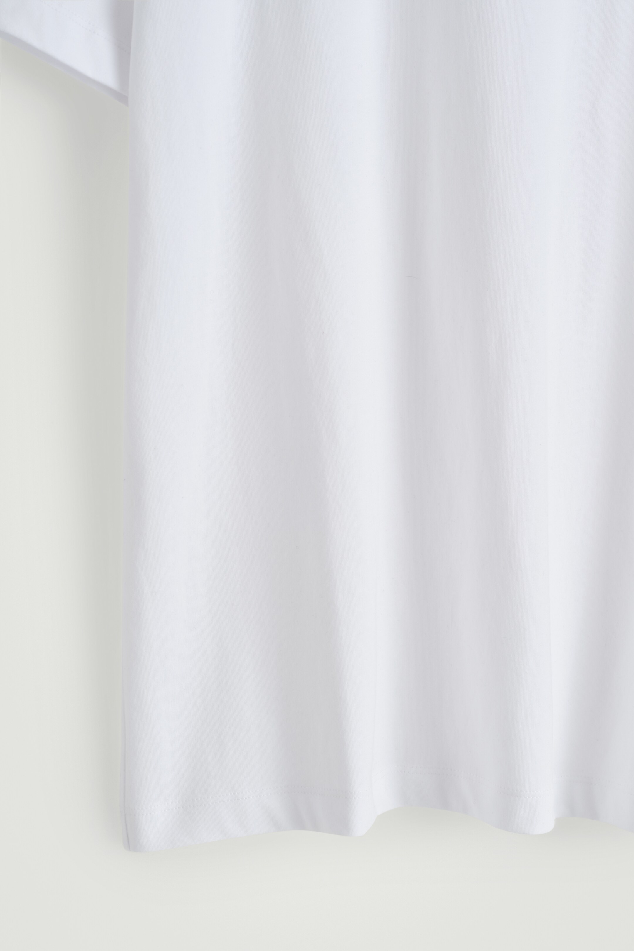 View larger image: BRUSHED-COTTON T-SHIRT - WHITE - Men | H&M GB 8