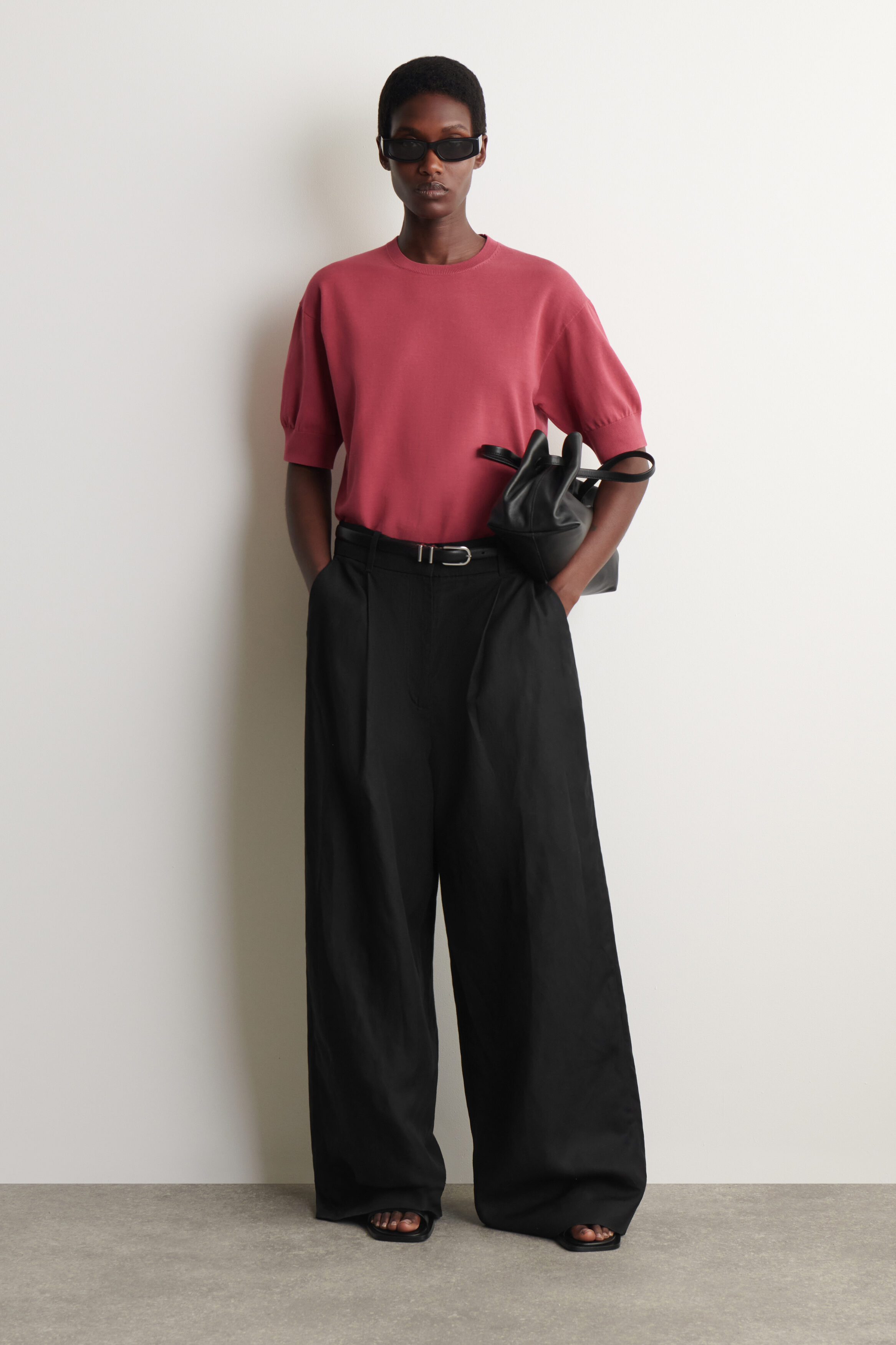 THESHISHIKUI ニットキャミ P.PINK タンクトップ KNIT CAMI / P.PINK – SHISHIKUI