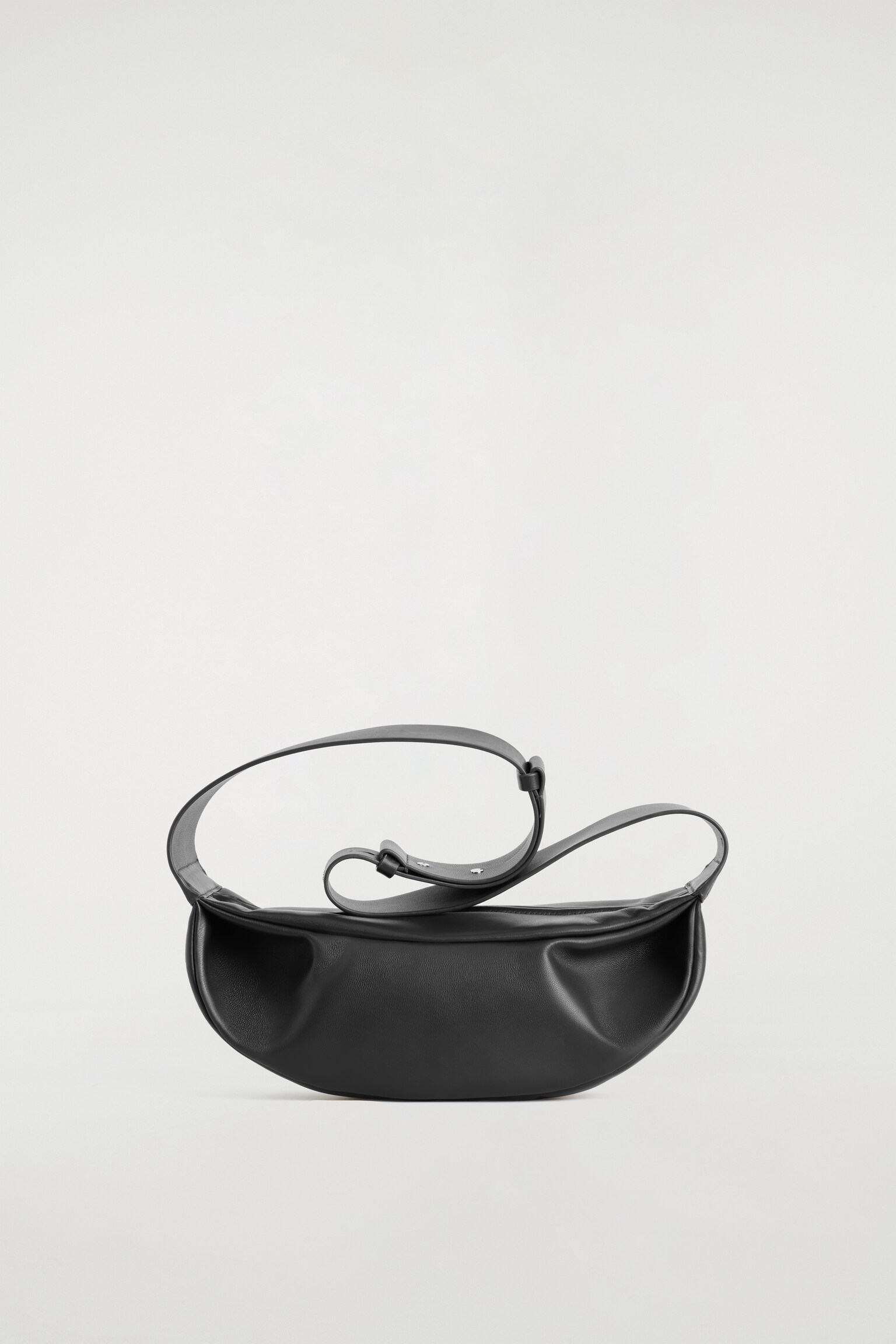 תיק סווינג קרוס-בודי - עור - שחור - 2