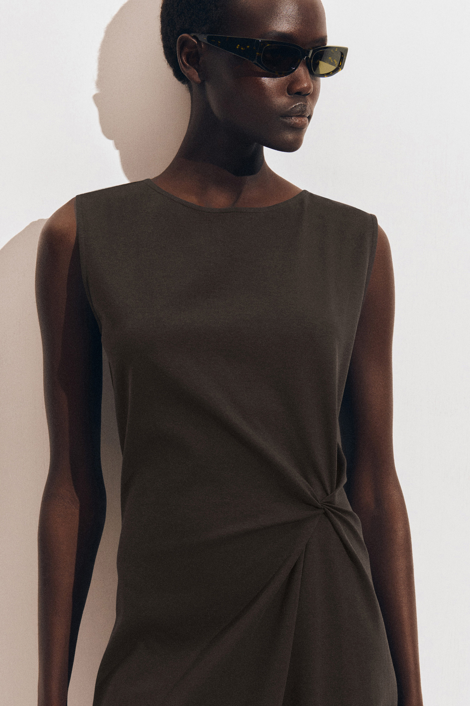 waist detail jersey midi dress Anika Jersey Midi Dress  Z SUPPLY