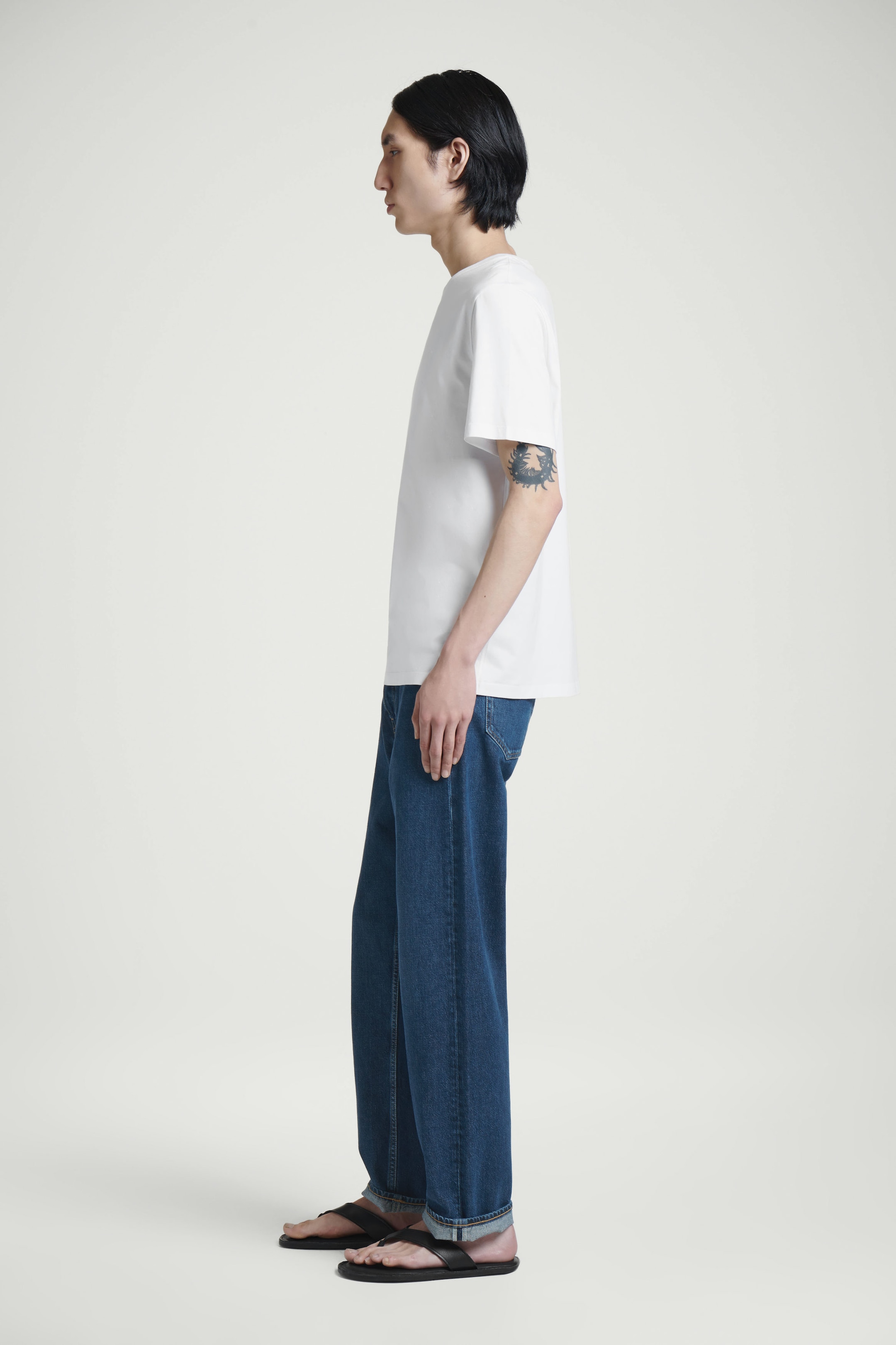 COTTON CREW-NECK T-SHIRT