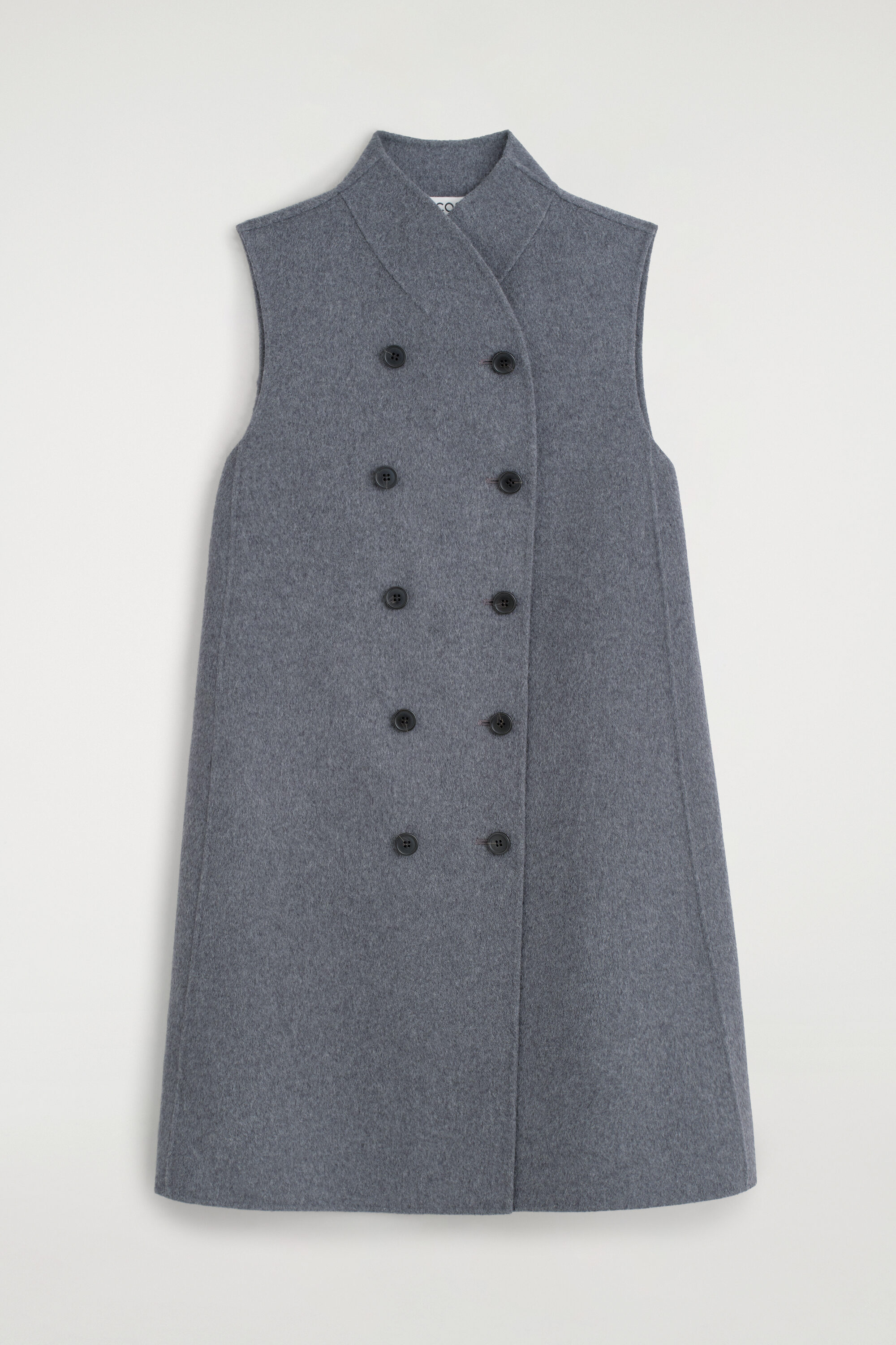 Grey Wool, Oxblood Tote