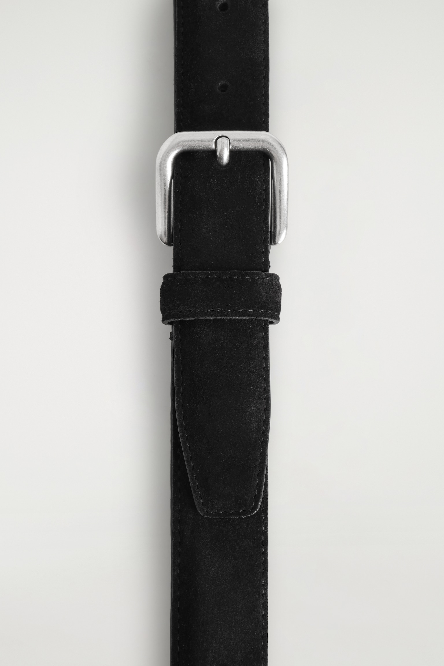 CEINTURE EN SUÈDE - NOIR/BRUN FONCÉ - 3