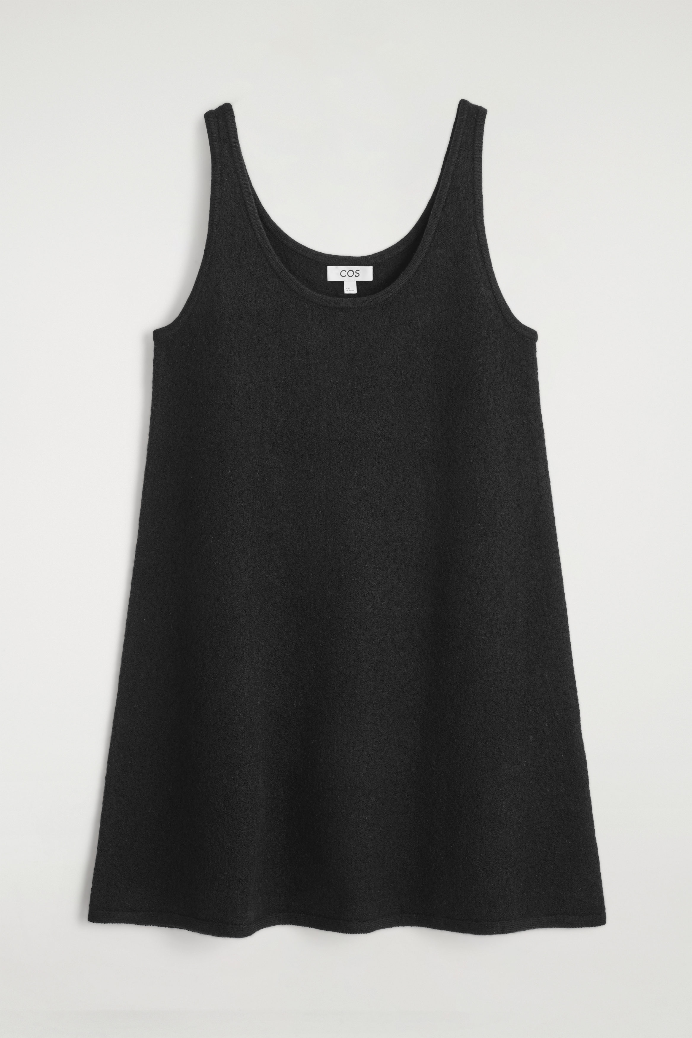 Cos BOILED-WOOL A-LINE MINI DRESS | King's Cross