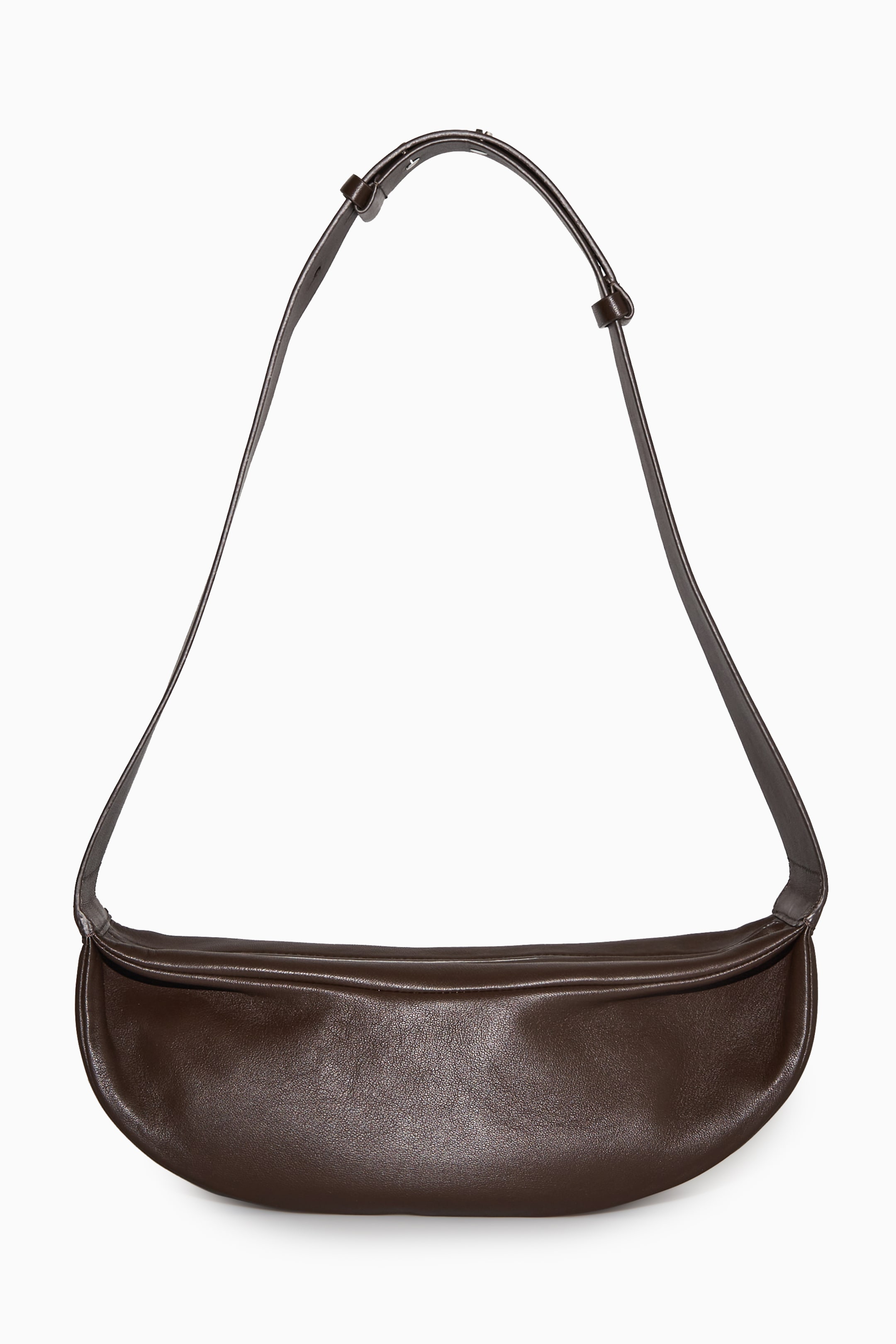 Se større billede: SWING CROSSBODY-TASKE – LÆDER - BROWN - DAME | H&M DK 1