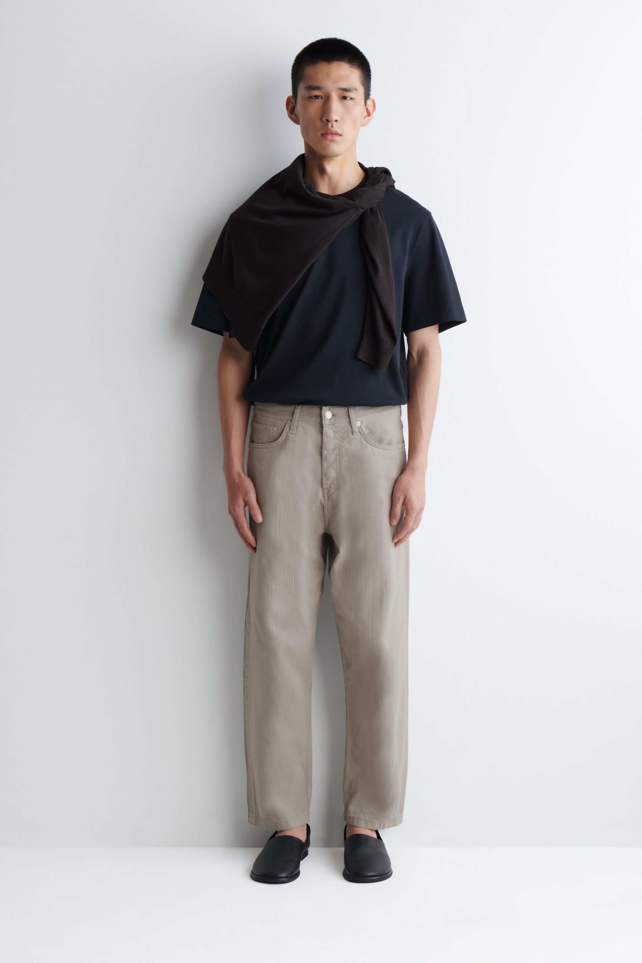 DOME STRAIGHT-LEG JEANS