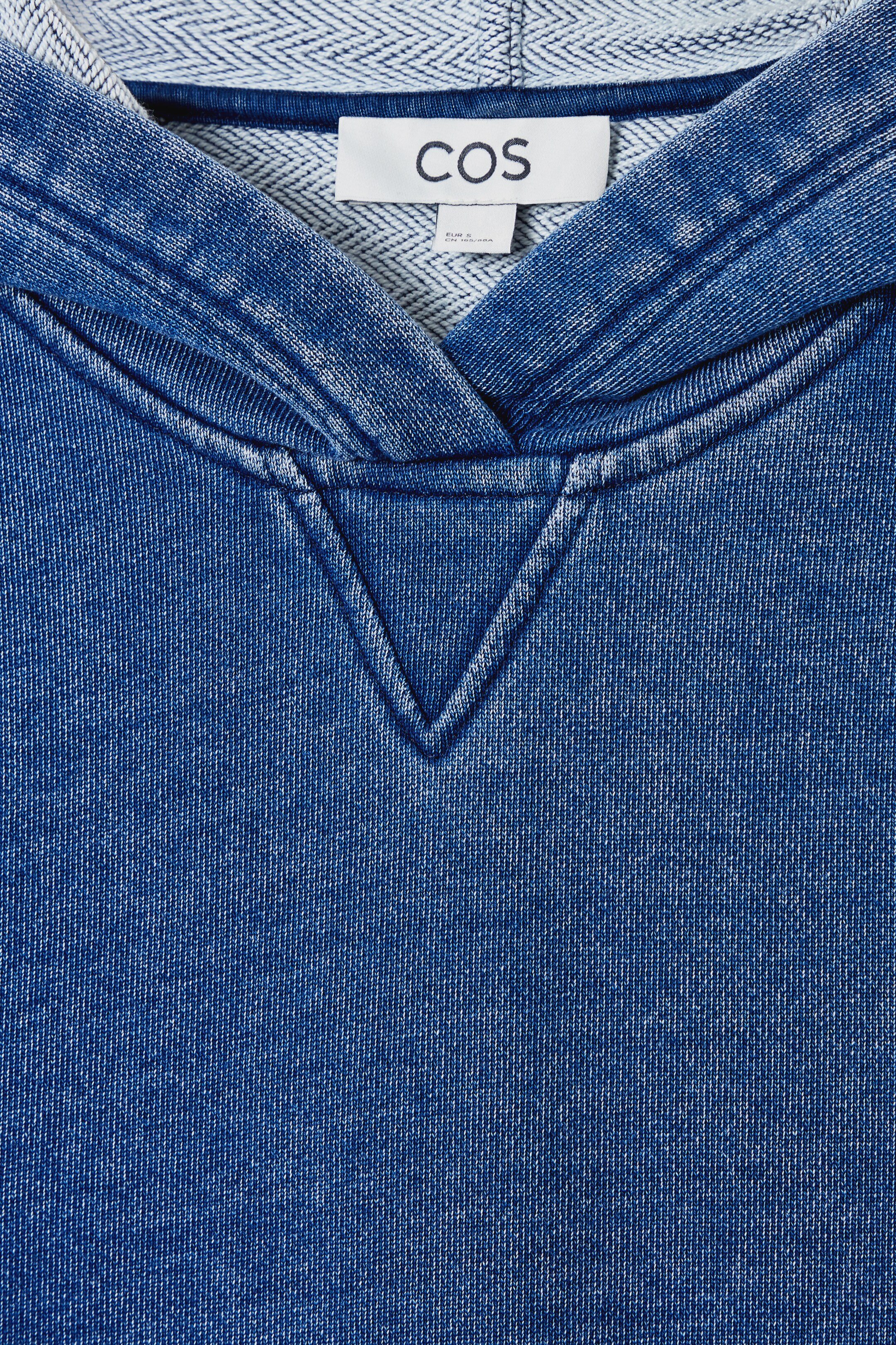 Agrandir l'image: SWEAT À CAPUCHE EN JERSEY FAÇON DENIM - BLEU - FEMME | H&M FR 8