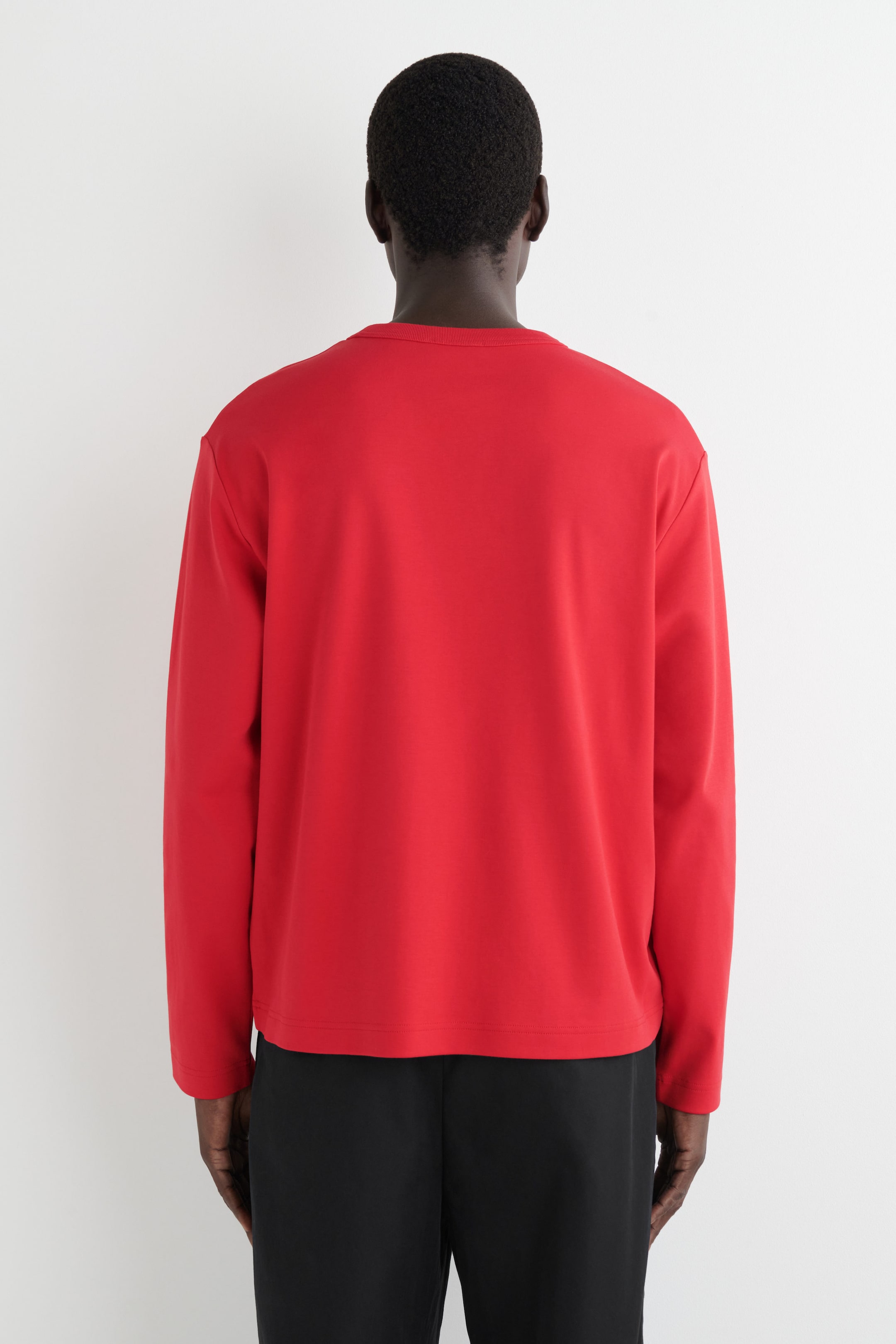 LOCKERES LANGARMSHIRT AUS JERSEY