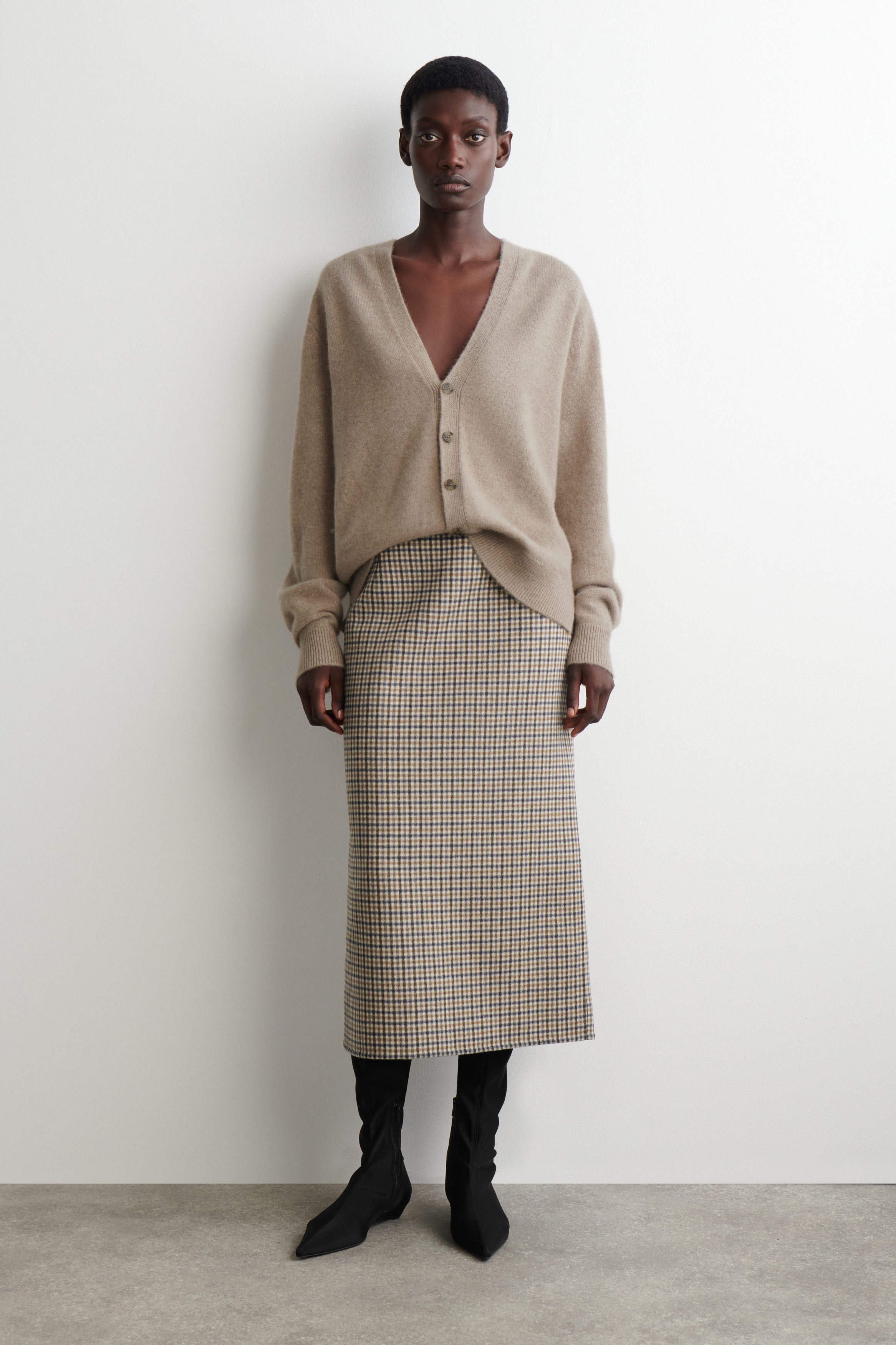 YOKE Pleated Knit セットアップ サイズ1 パープル YOKE Pleated Knit セットアップ サイズ1 パープル