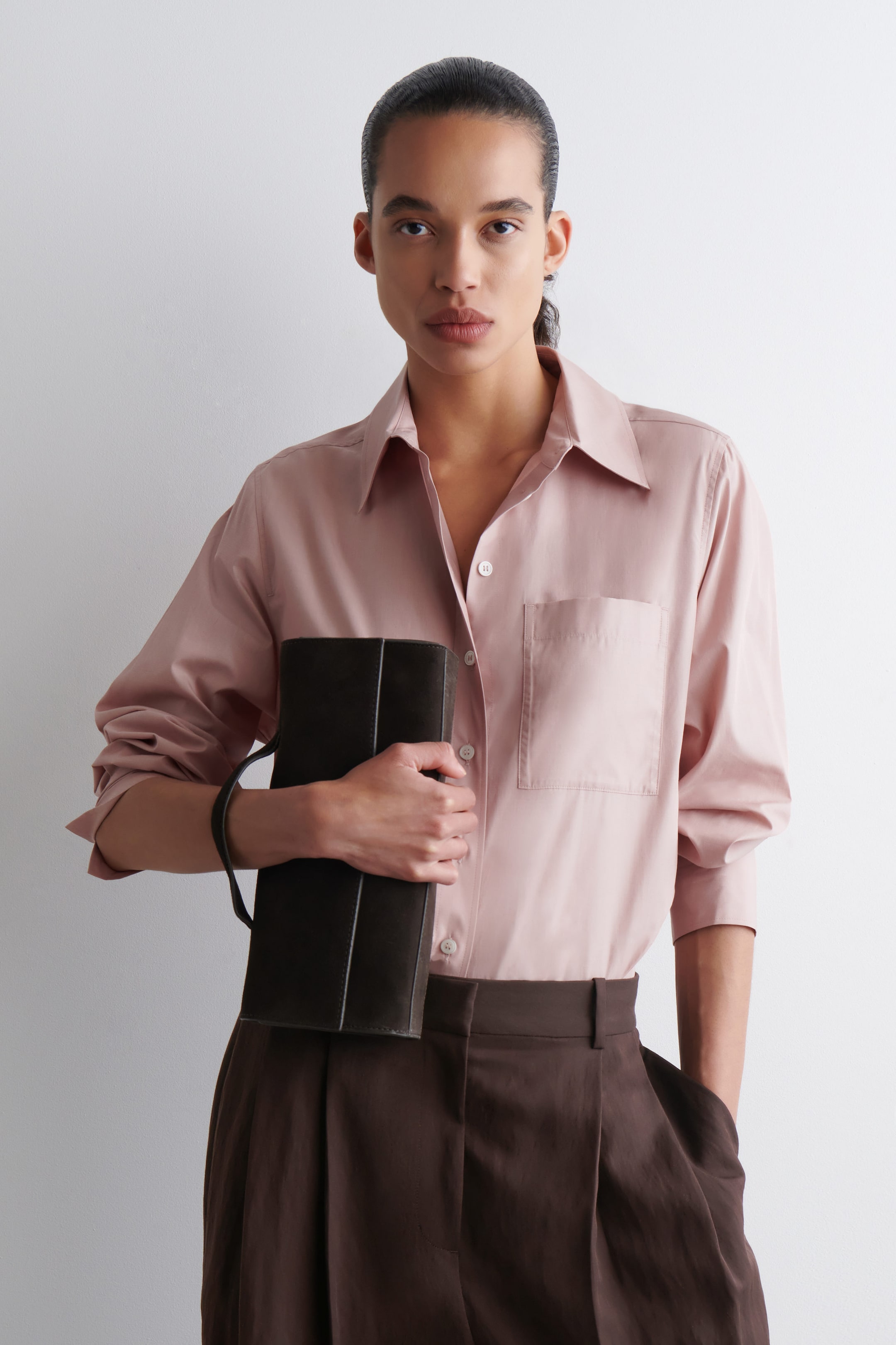 TAILORED PIMA COTTON SHIRT