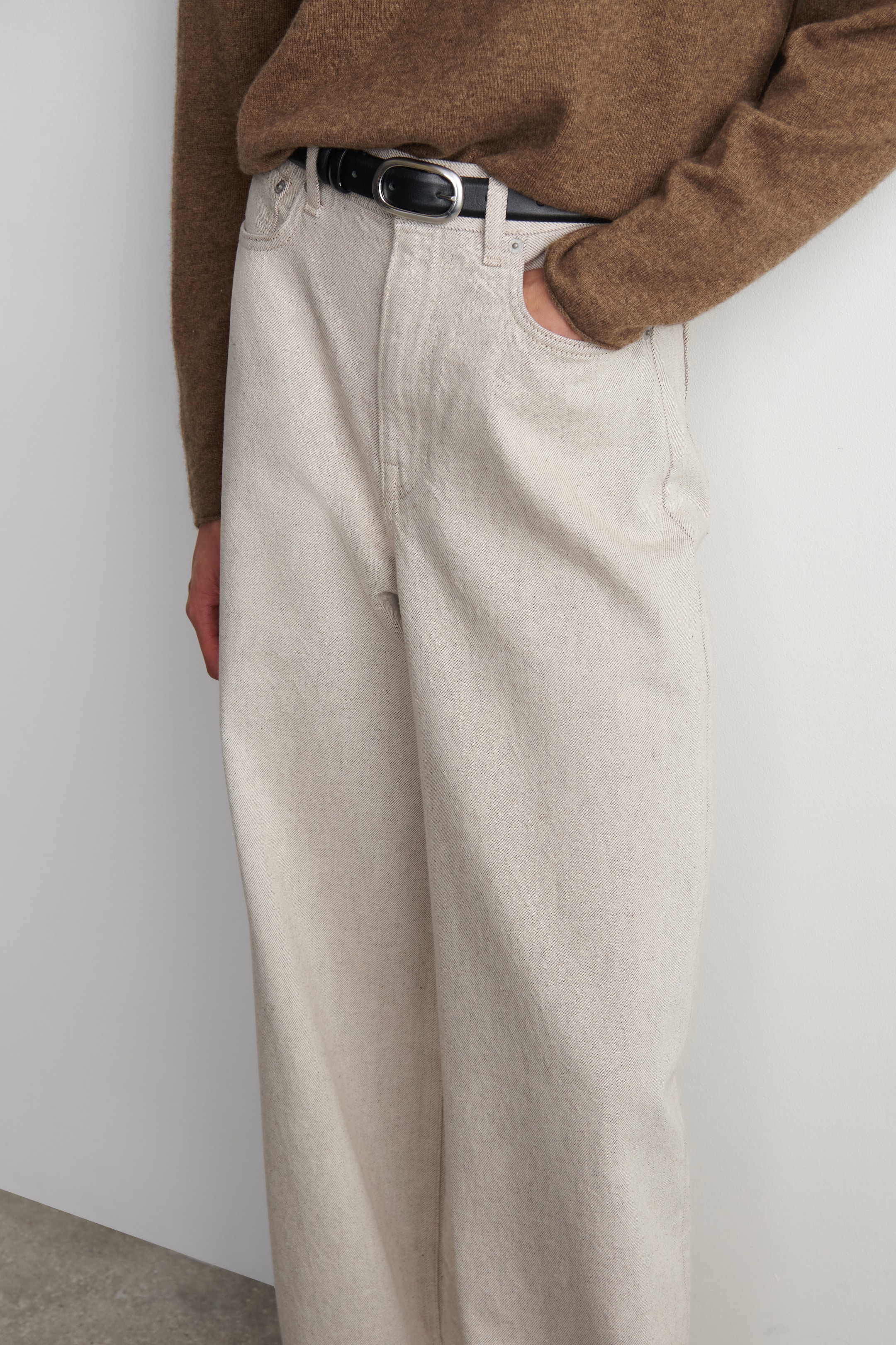 Agrandir l'image: JEAN DIAL LARGE - BEIGE CLAIR - FEMME | H&M FR 3