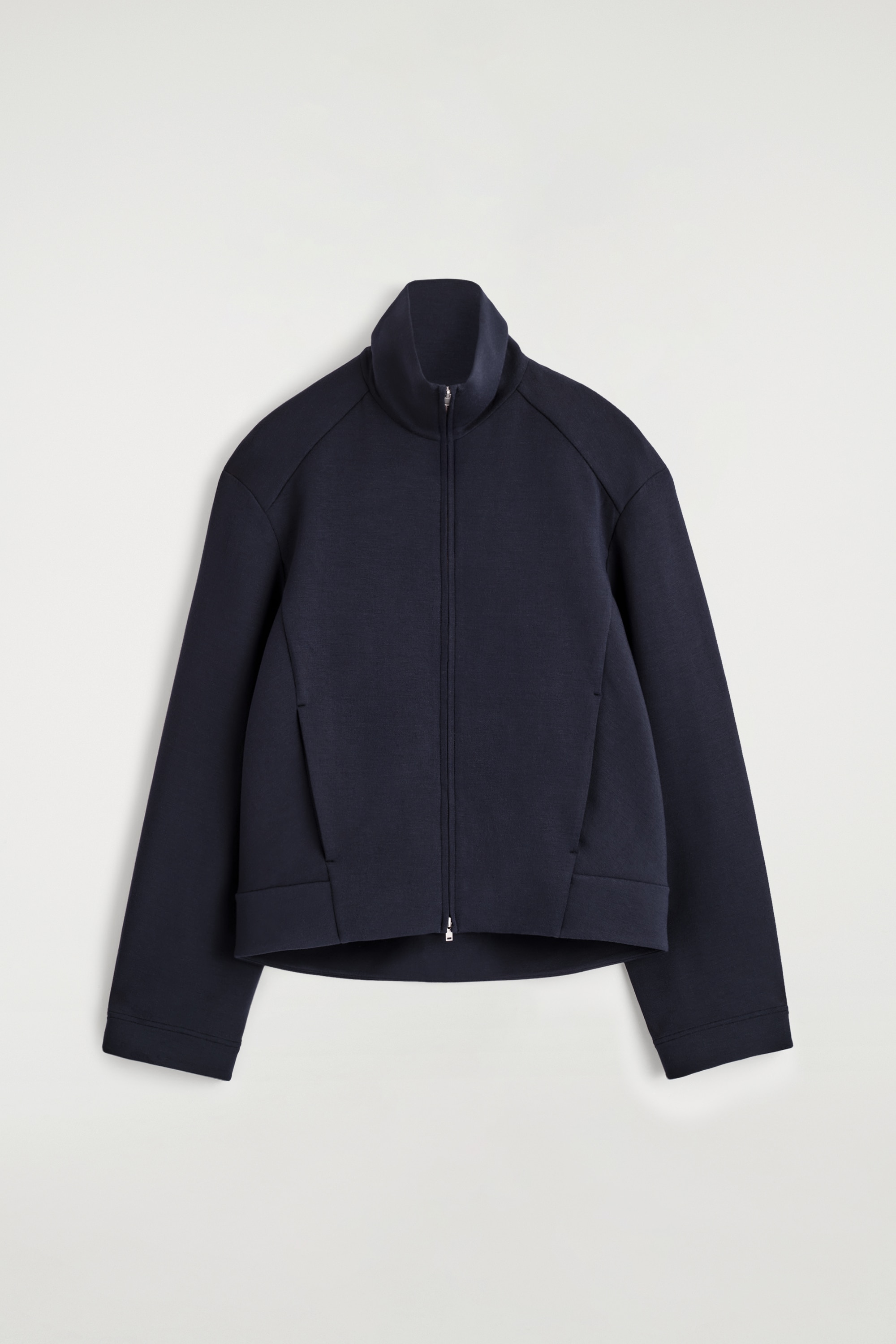 VESTE DE SURVÊTEMENT EN NÉOPRÈNE - BLEU MARINE