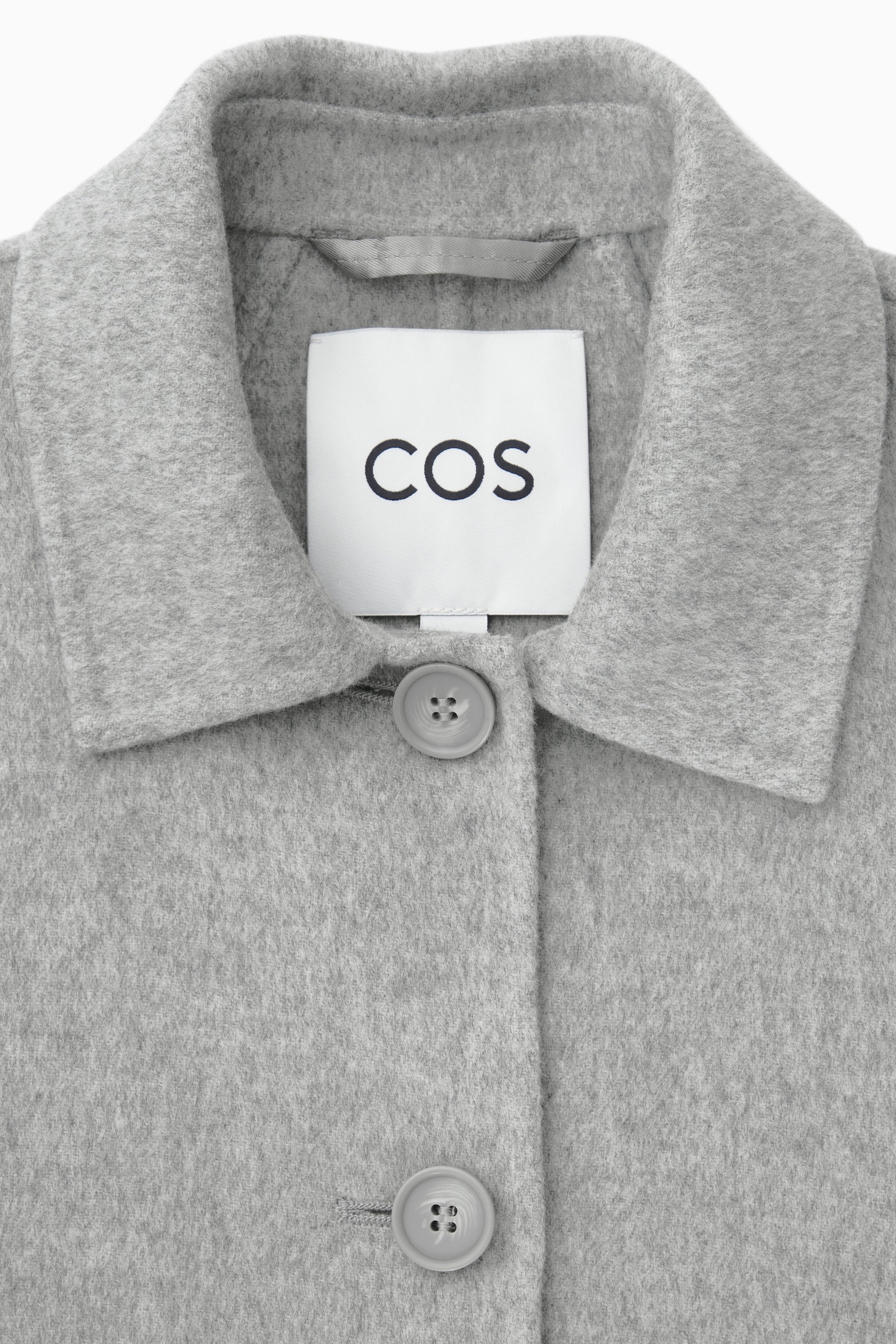 BOXY DOUBLE-FACED WOOL JACKET