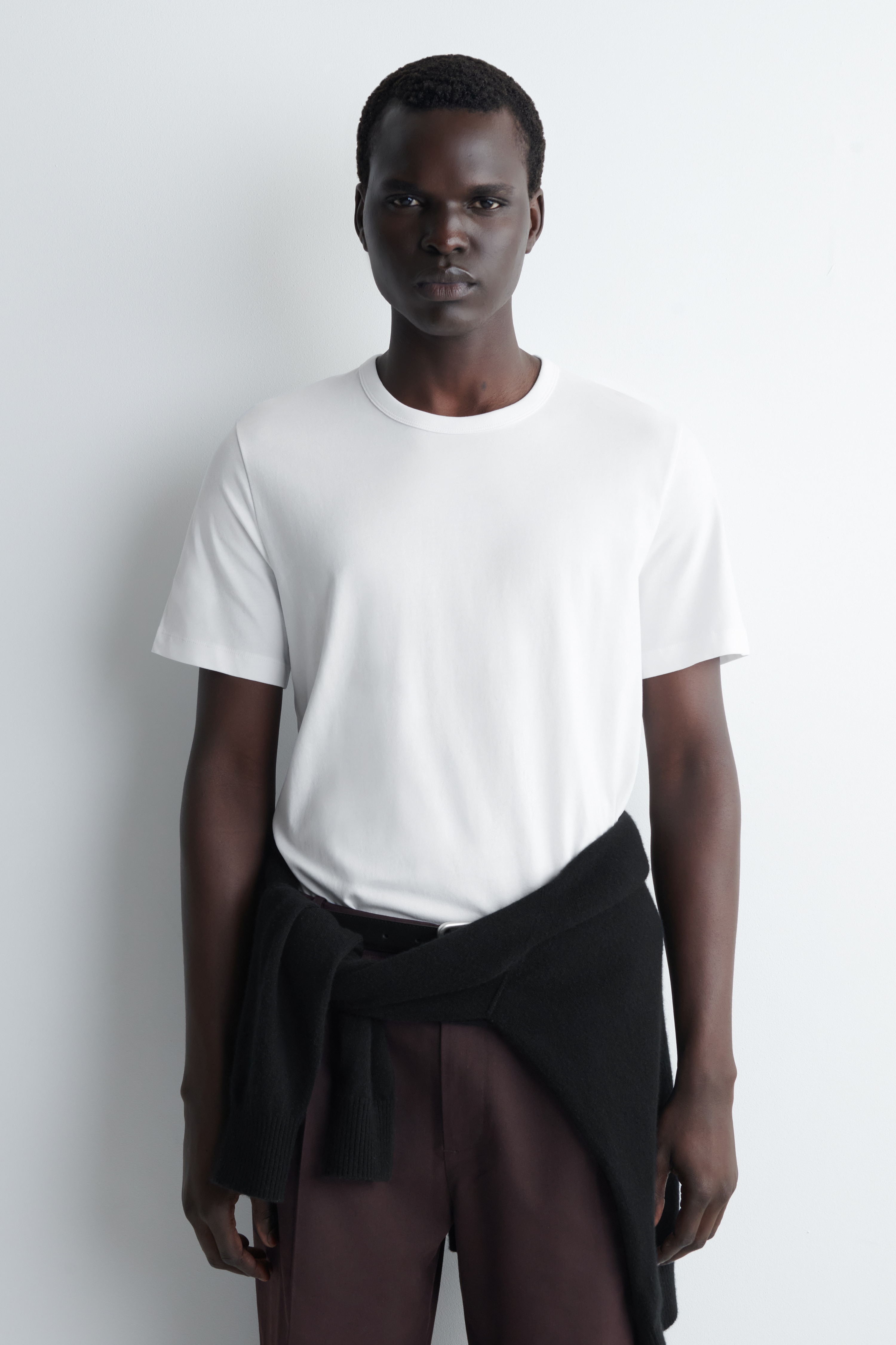 T-SHIRT IN COTONE SPAZZOLATO