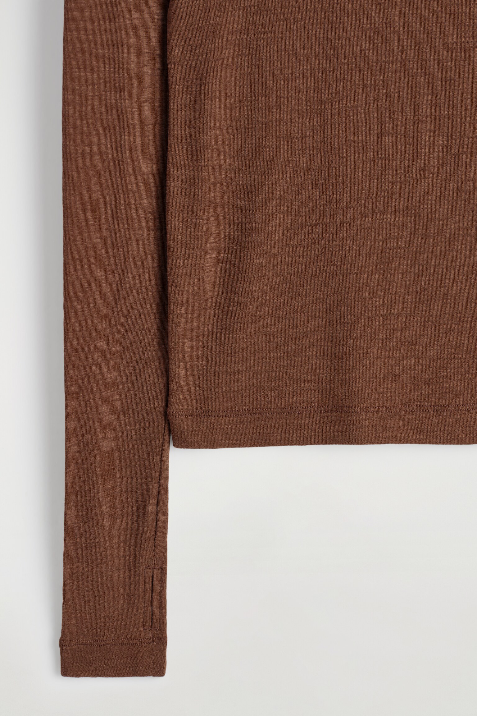 HAUT À COL ROULÉ EN LAINE MÉRINOS - BRUN/BLEU / CARREAUX/BEIGE / CARREAUX/GRIS FONCÉ CHINÉ/NAVY/BRUN FONCÉ/BEIGE CLAIR CHINÉ/BLEU CIEL/BORDEAUX CHINÉ/VERT FONCÉ CHINÉ - 3