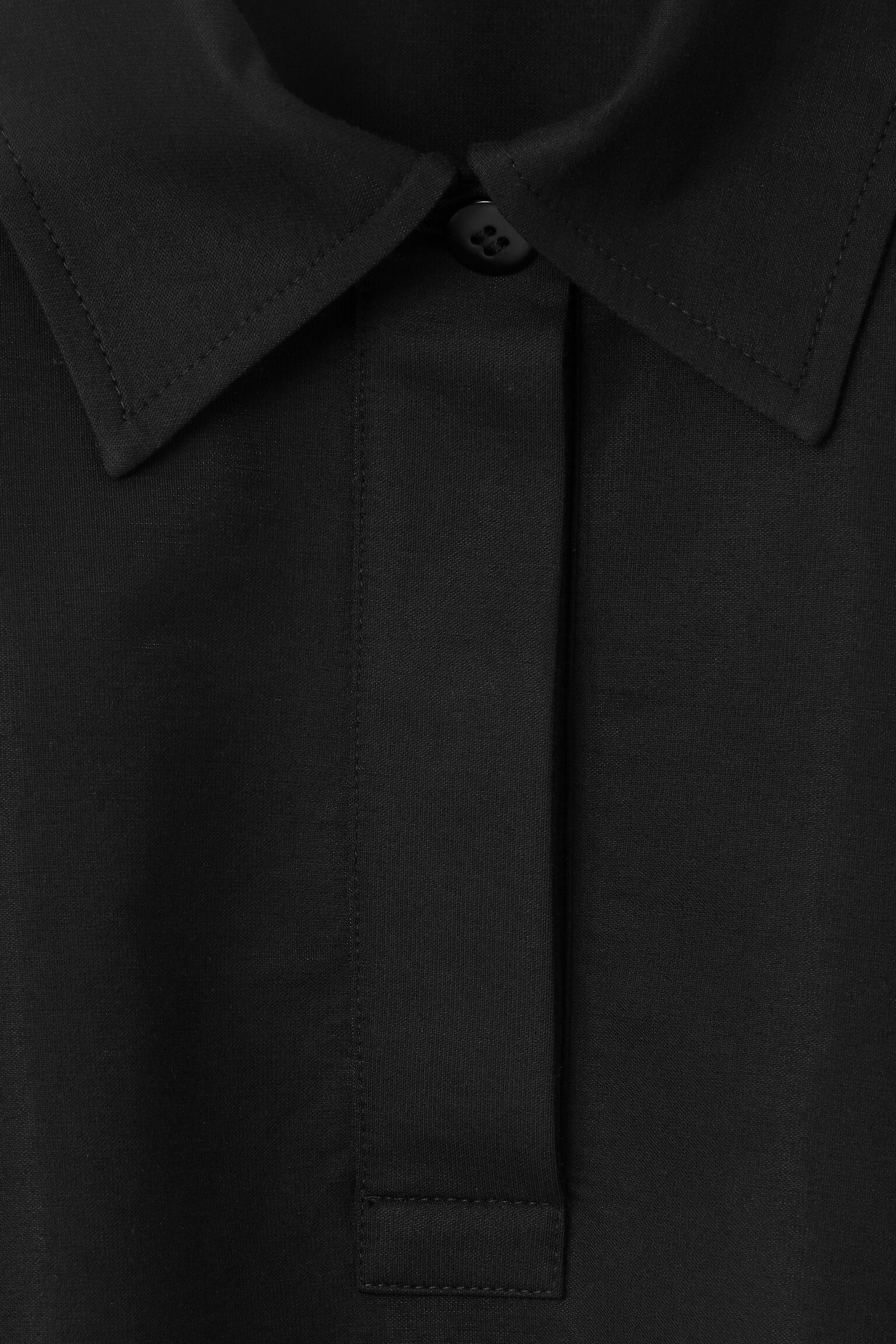 JERSEY POLO SHIRT - BLACK - 2