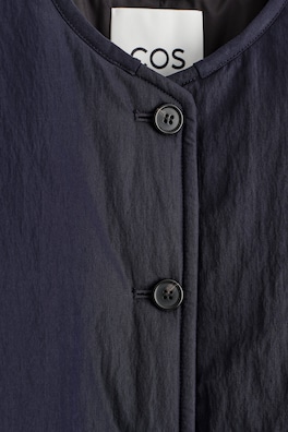 PADDED COTTON LINER JACKET — NAVY 5
