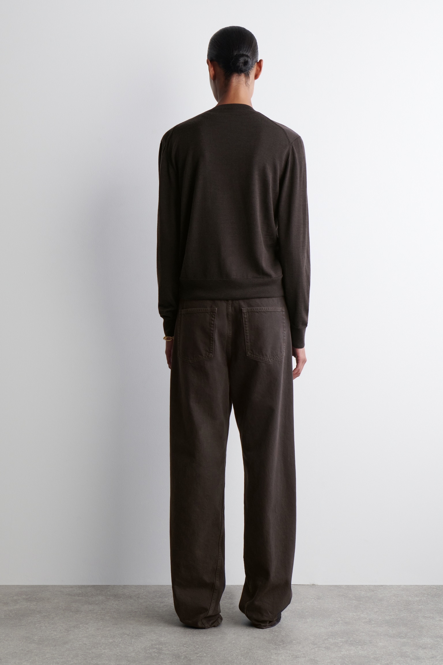 FACADE STRAIGHT-LEG JEANS - BROWN/LIGHT BLUE/LIGHT BLUE/BLUE/GREY - 4