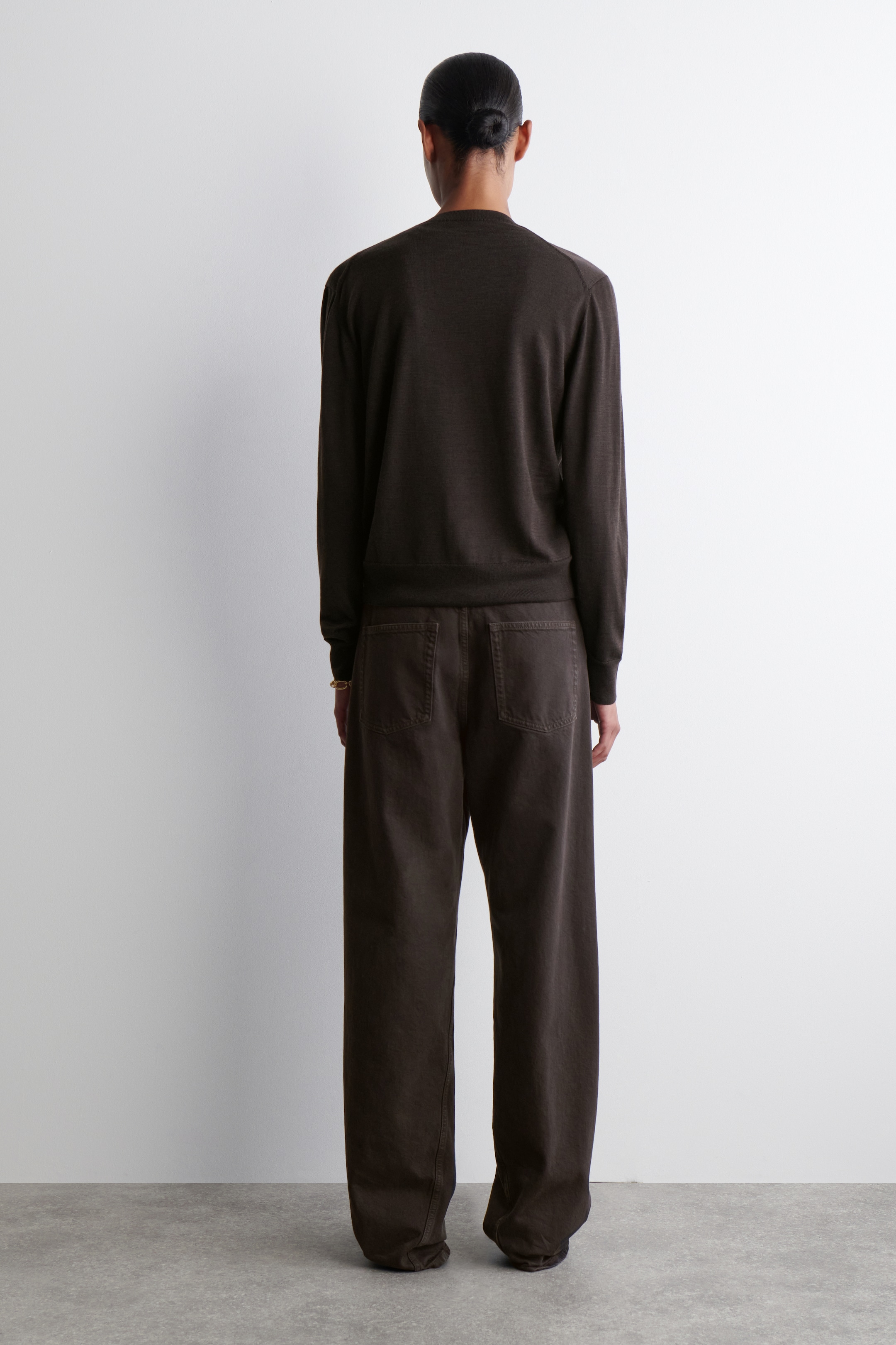 Grösseres Bild ansehen: FACADE JEANS MIT GERADEM BEIN - BRAUN - DAMEN | H&M CH 4