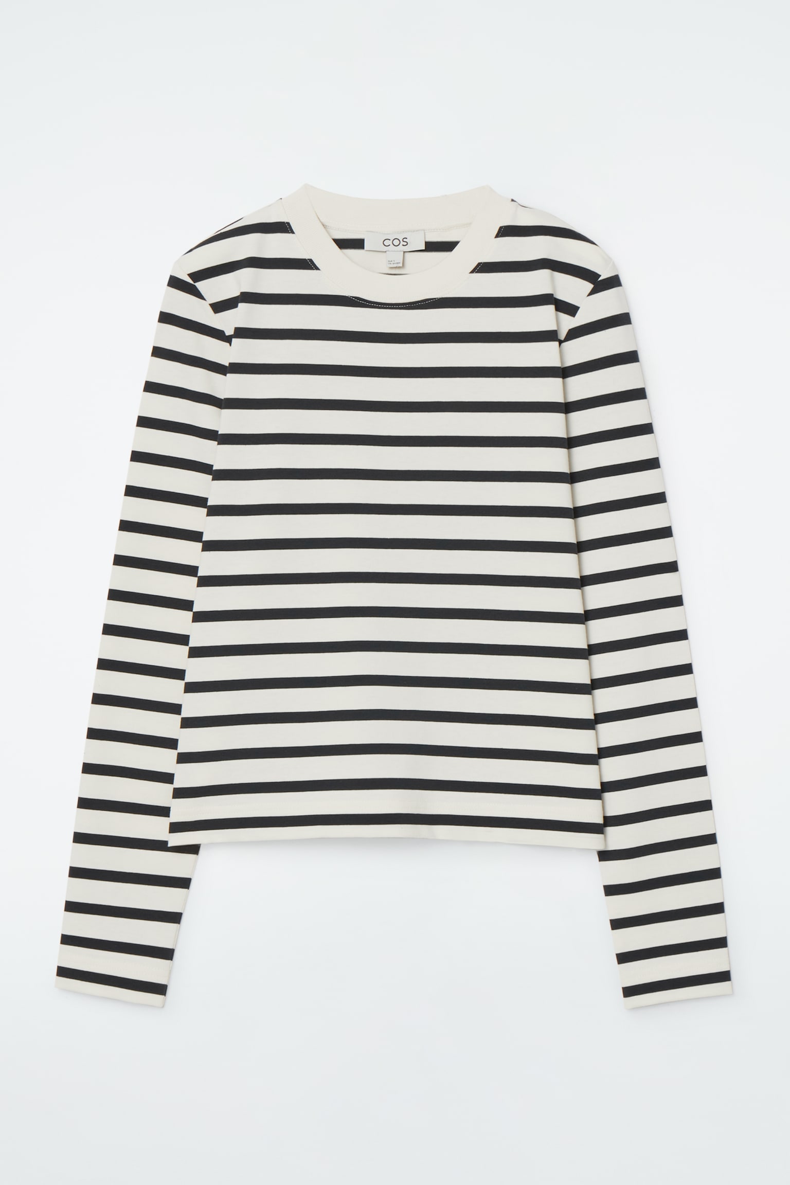 SCHLICHTES LANGARMSHIRT MIT NORMALER PASSFORM - NAVYBLAU/GESTREIFT/WEISS/BRAUN/Weiß/BEIGE/UNGEFÄRBT/SCHWARZ - 2