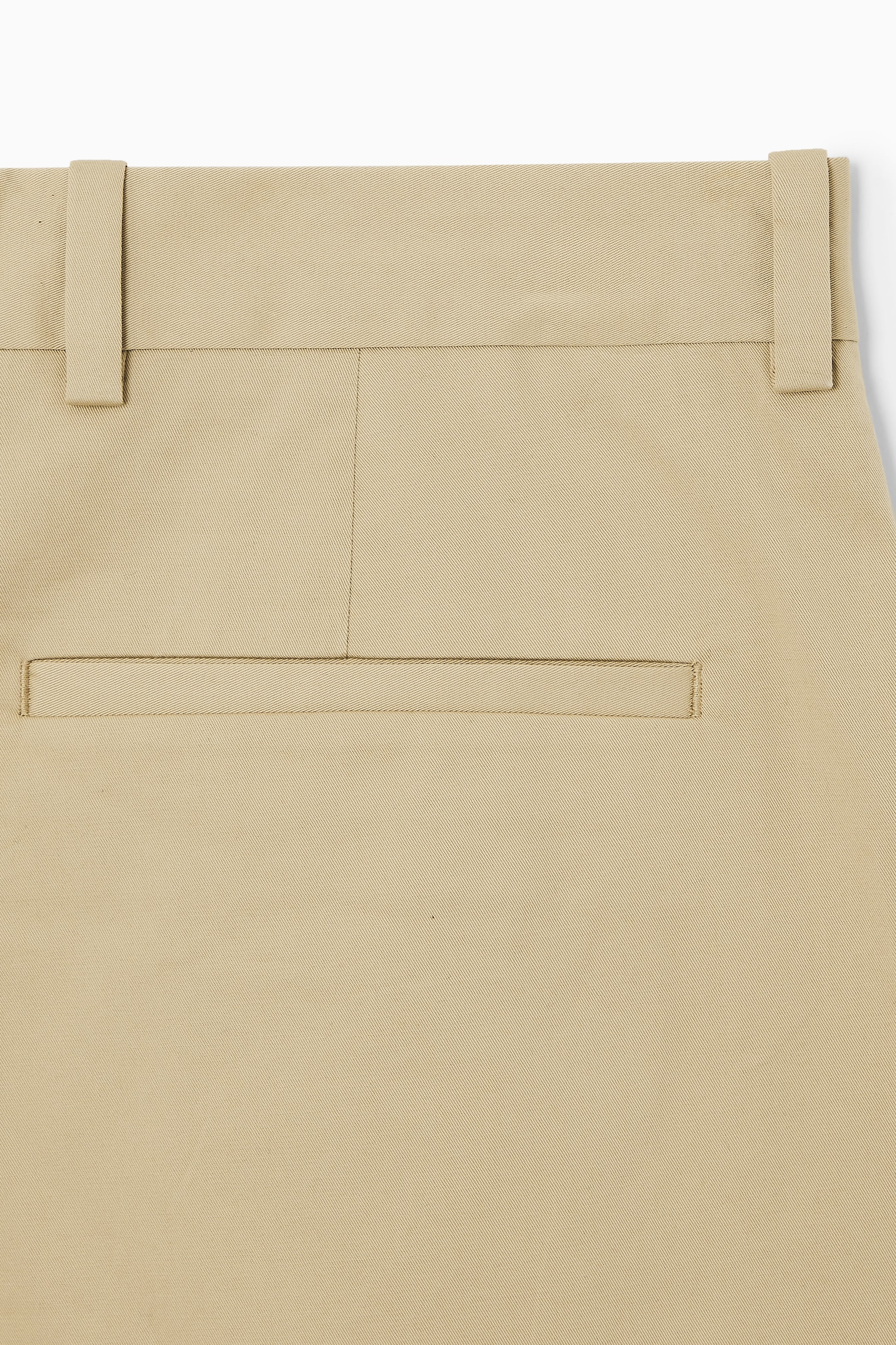 View larger image: PLEATED COTTON TAPERED TROUSERS - BEIGE - Men | H&M GB 3