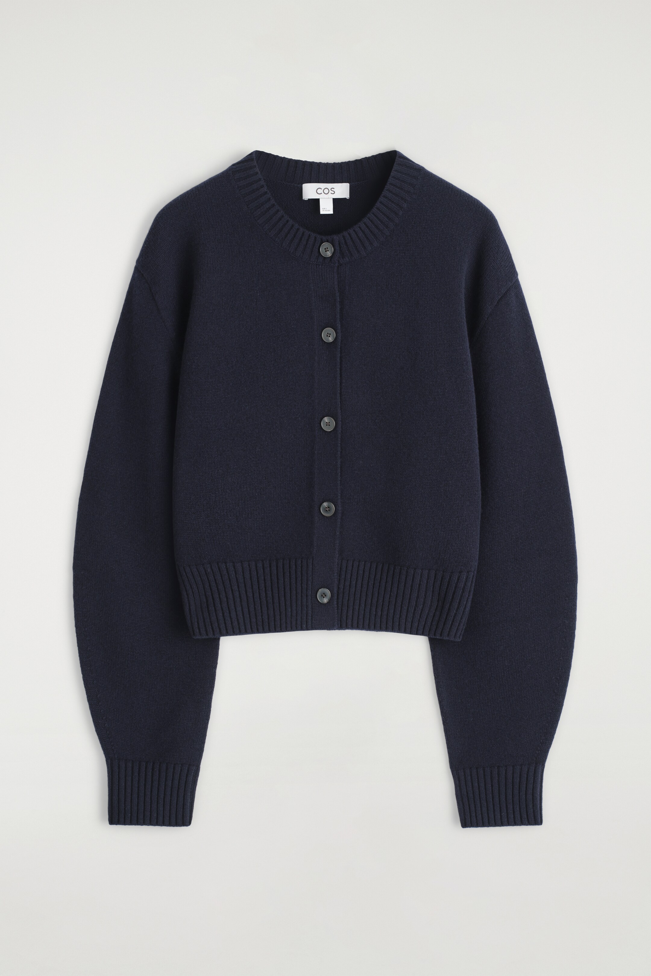 View larger image: MERINO WOOL CARDIGAN - NAVY - Ladies | H&M GB 6