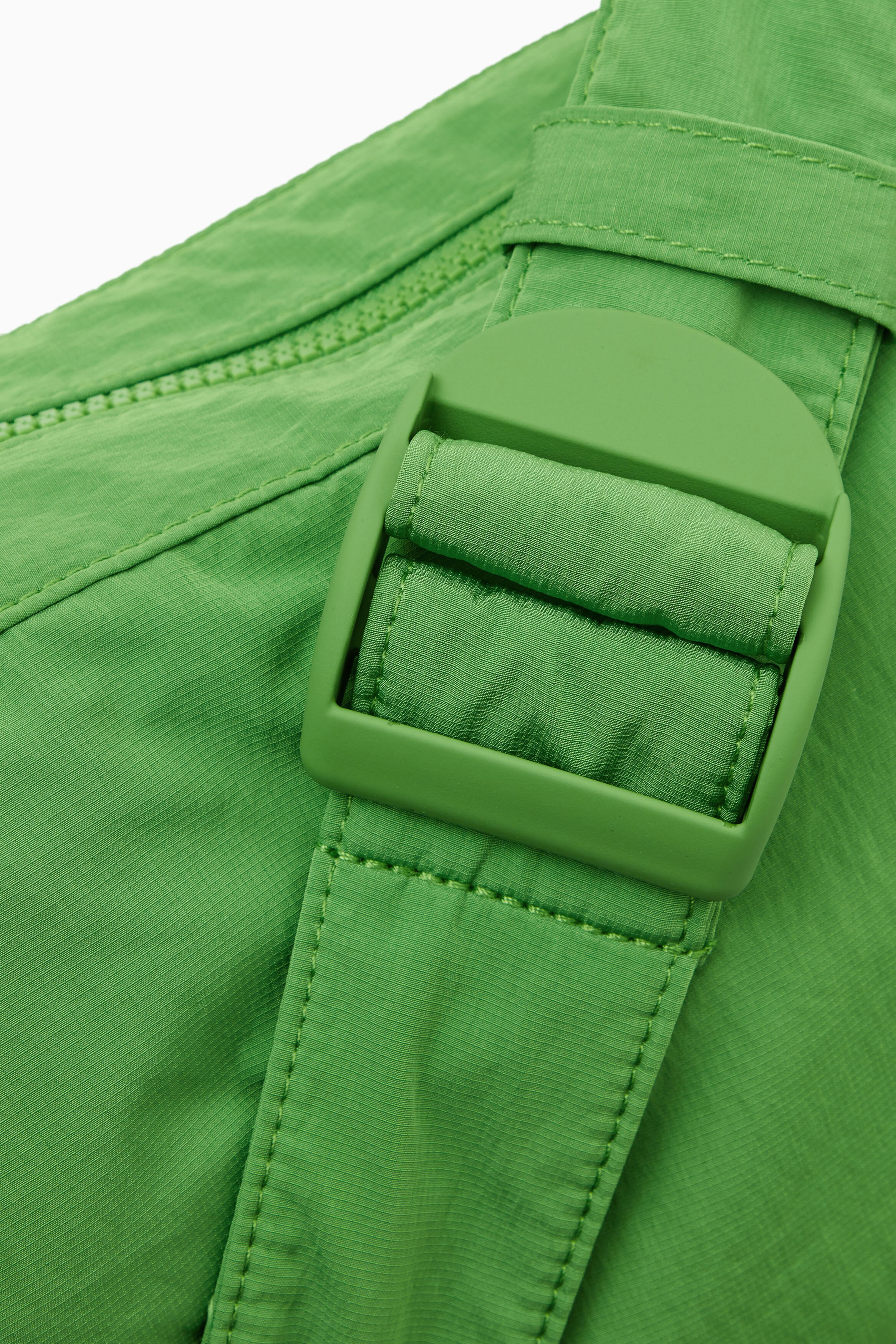 CROSSBODY SADDLE BAG - NYLON - GREEN | COS