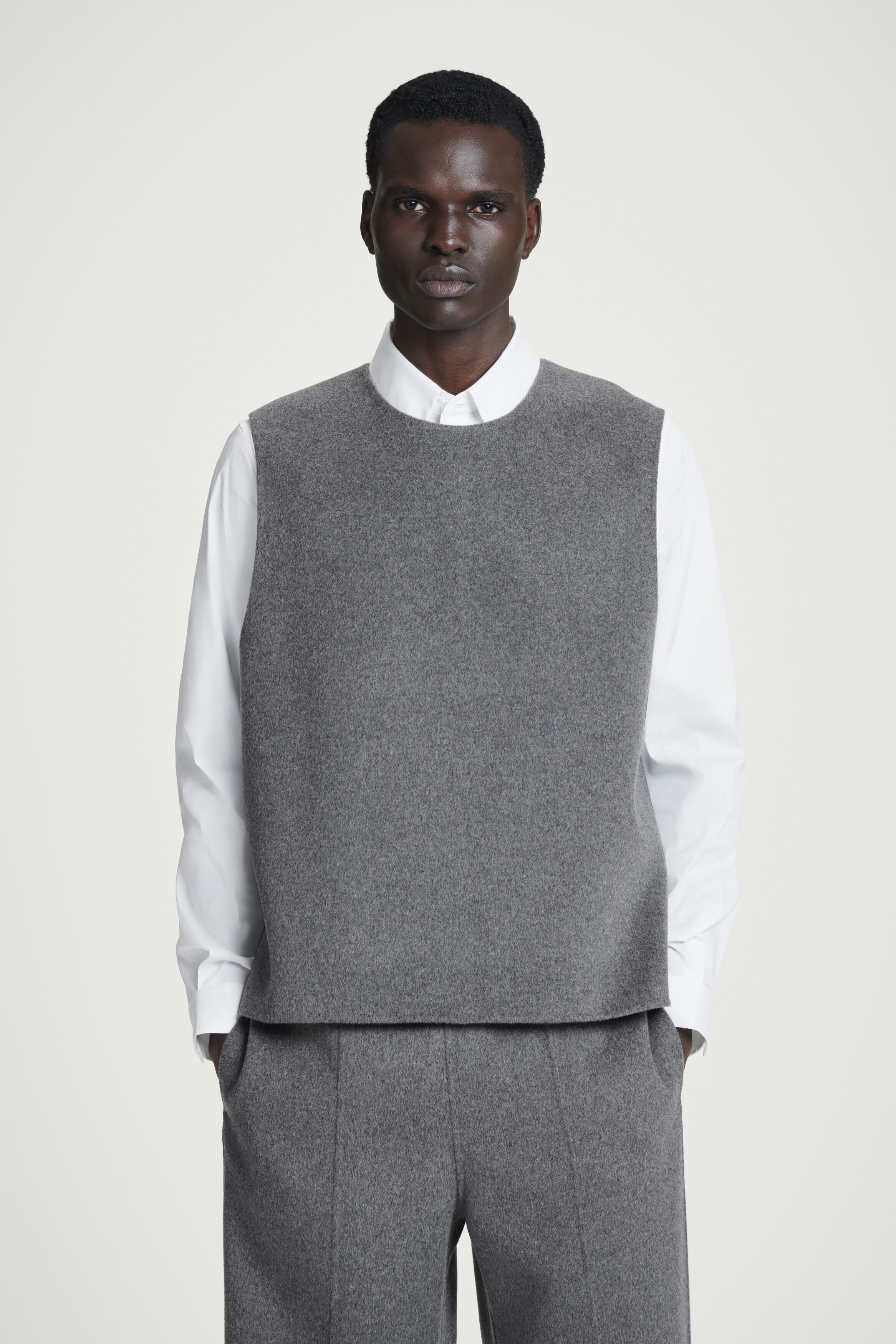 YENN】DOUBLE FACE KNIT VEST_240418002550 | EGAM