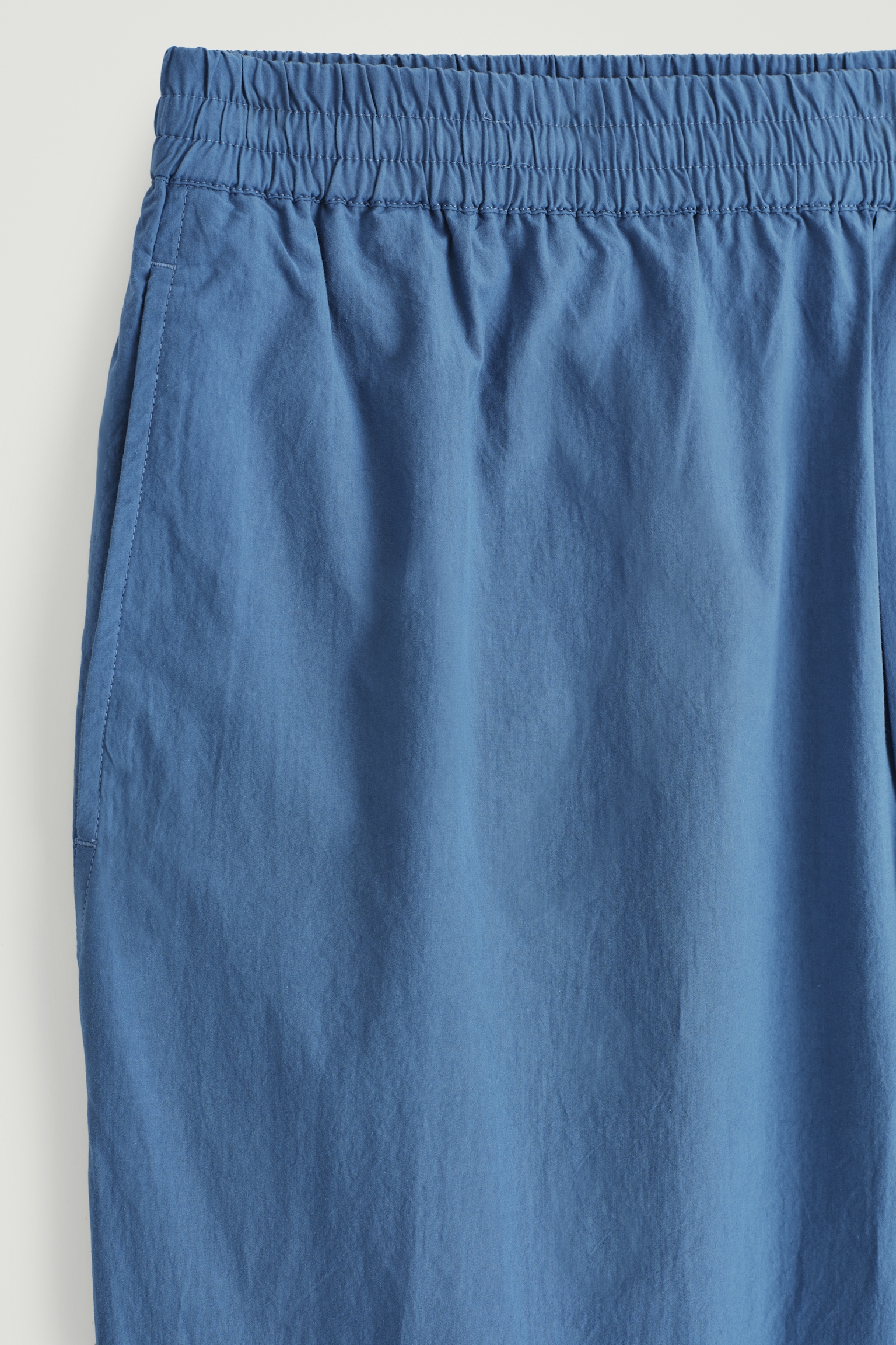 SCHMAL ZULAUFENDE BAUMWOLLHOSE - Blau/BEIGE - 6