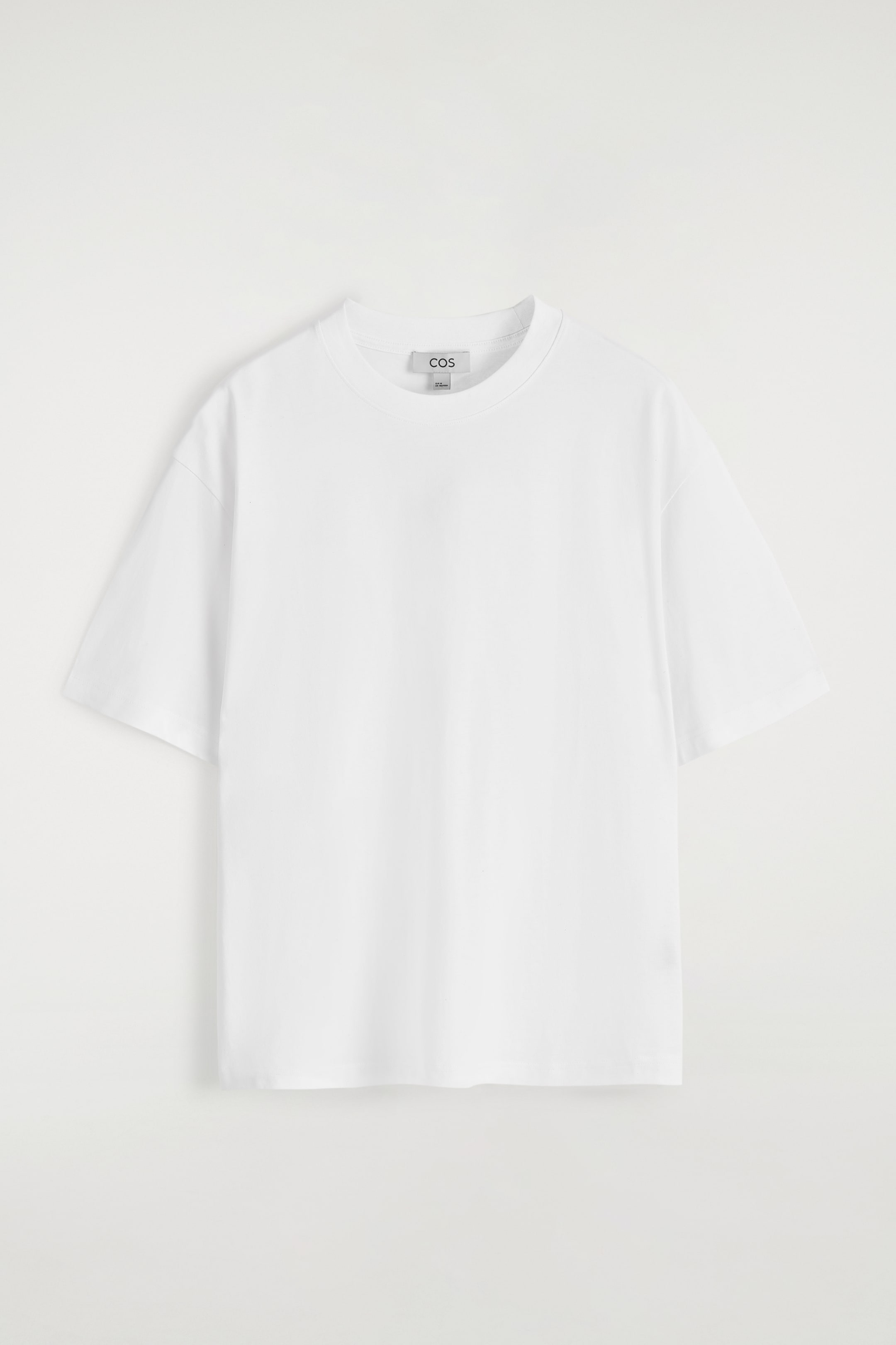 View larger image: RELAXED LIGHTWEIGHT COTTON T-SHIRT - WHITE - Men | H&M GB 6