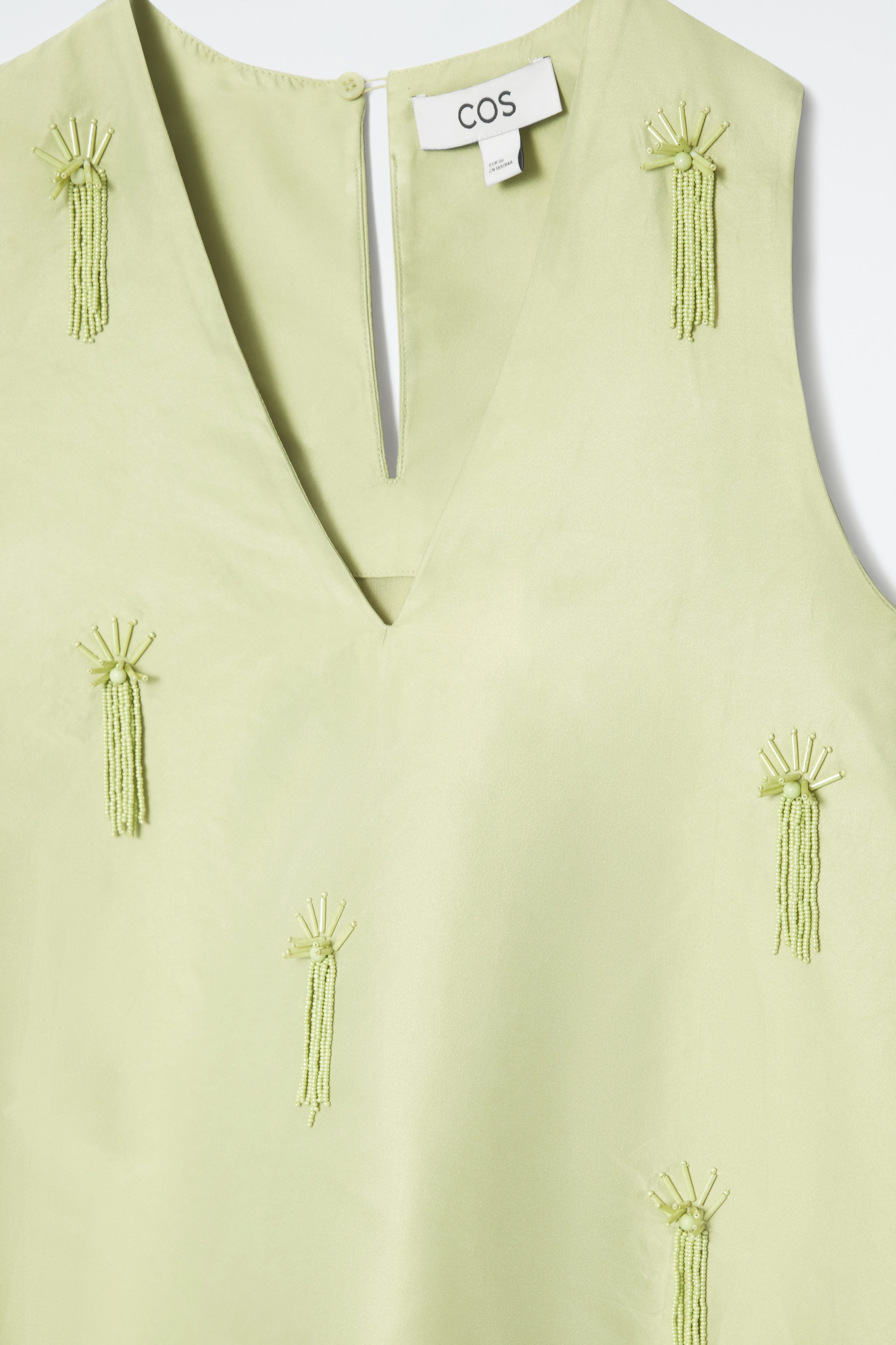 EMBELLISHED MINI SHIFT DRESS