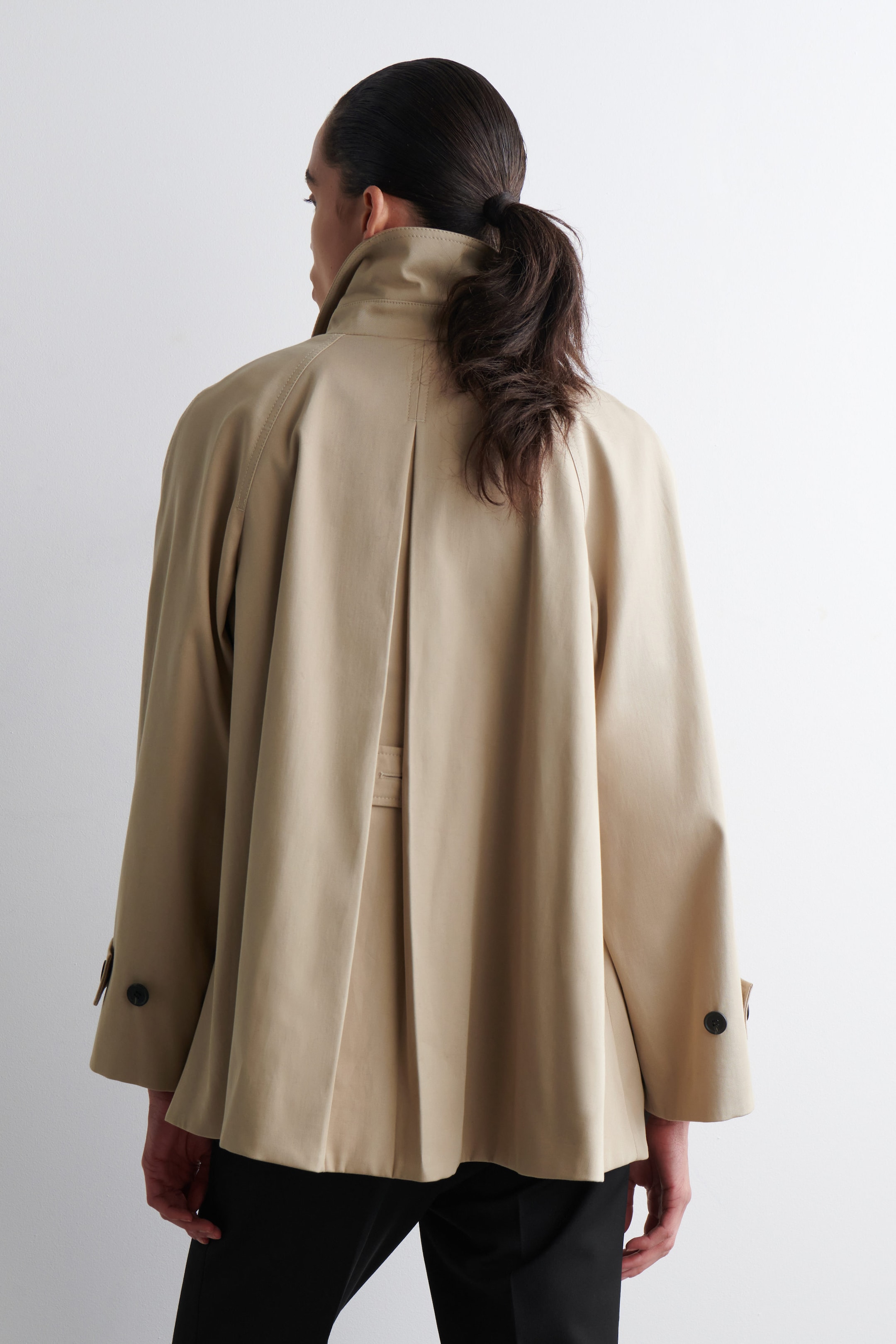 A-LINE TRENCH COAT