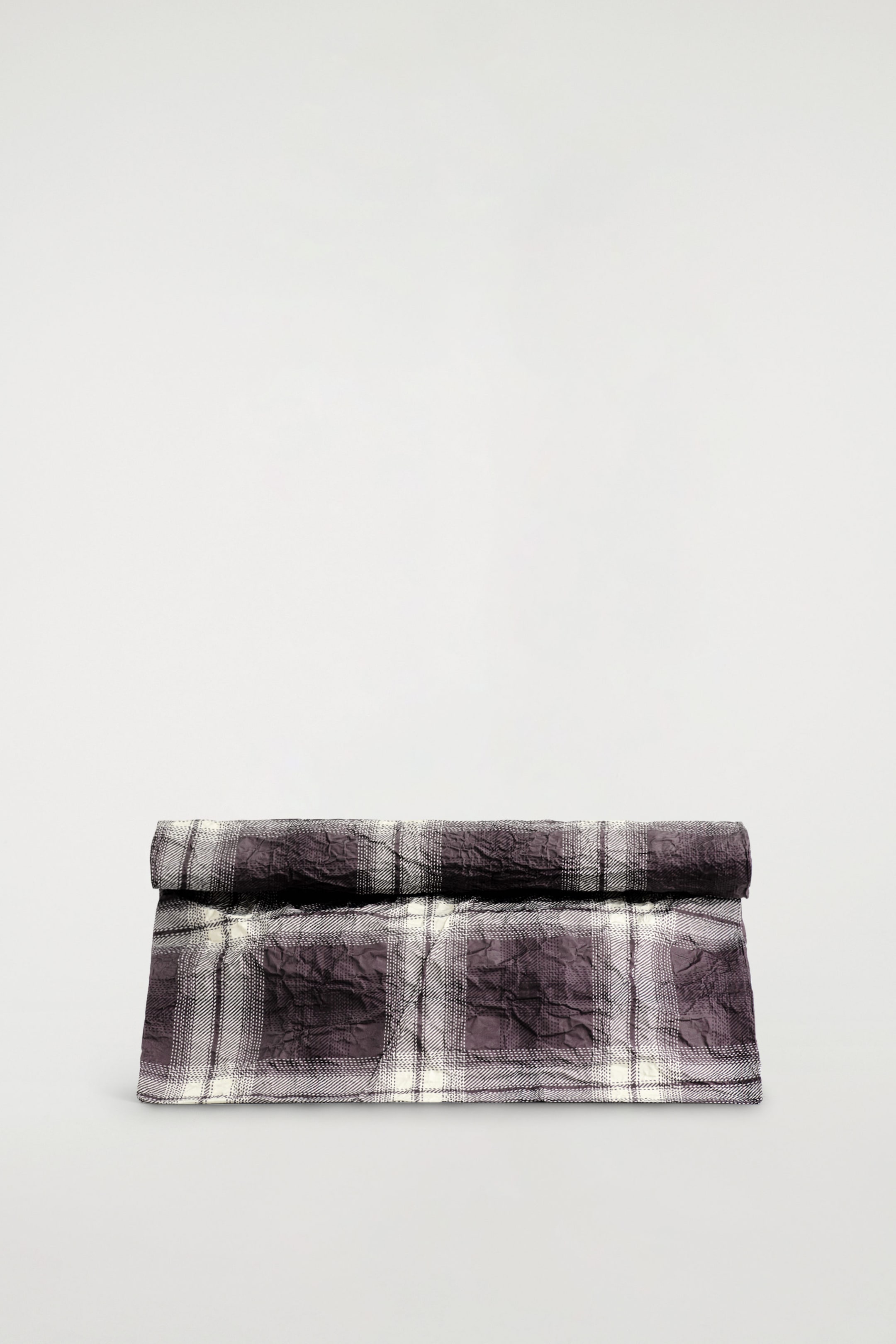 FOLDED OVERSIZED CLUTCH BAG