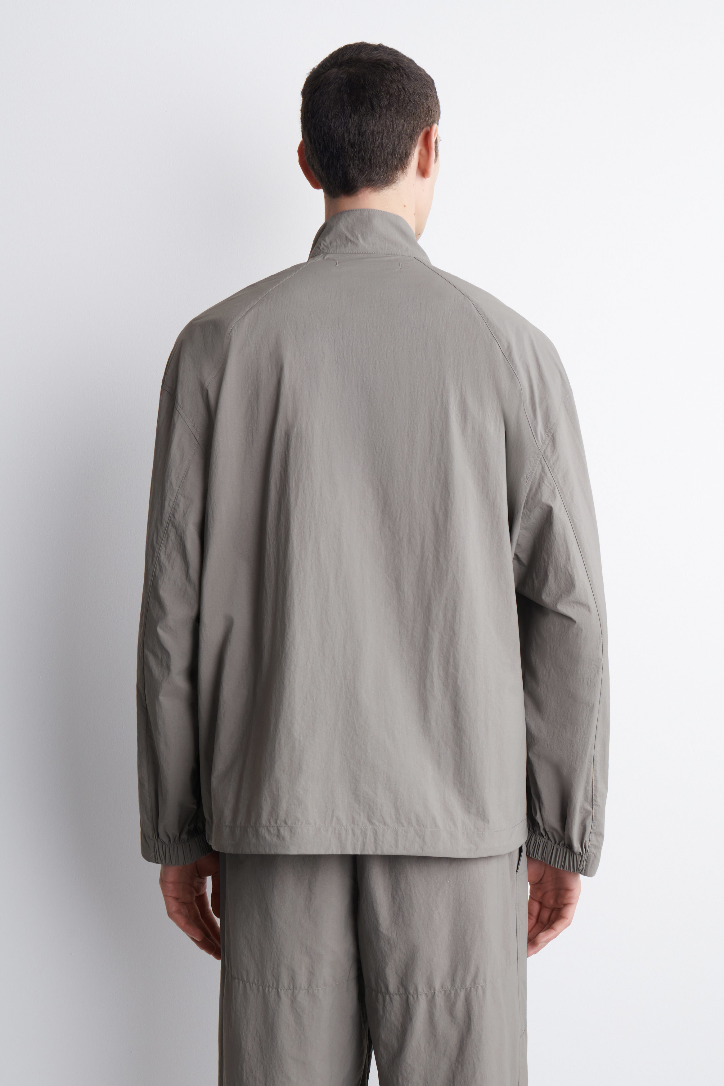 TECHNICAL NYLON SPORTS JACKET - PEWTER | COS US