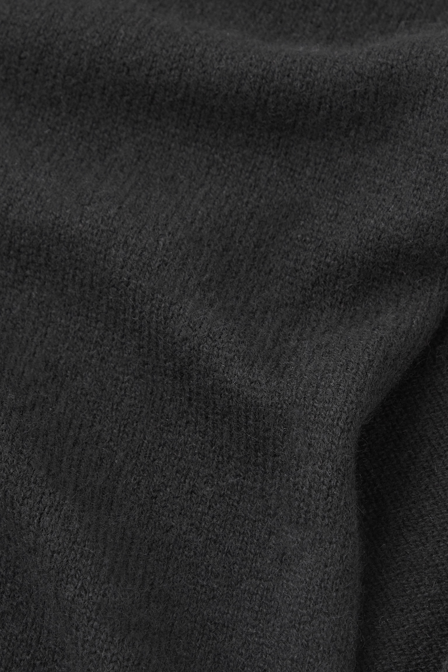 BUFANDA DE CASHMERE - NEGRO/GRIS OSCURO - 4