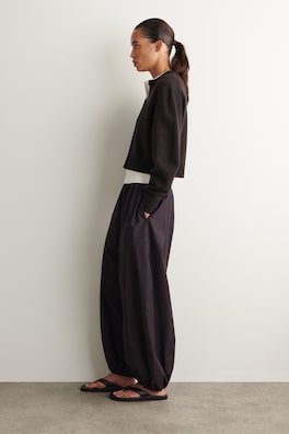 MERINO WOOL SWEATER — BROWN 3