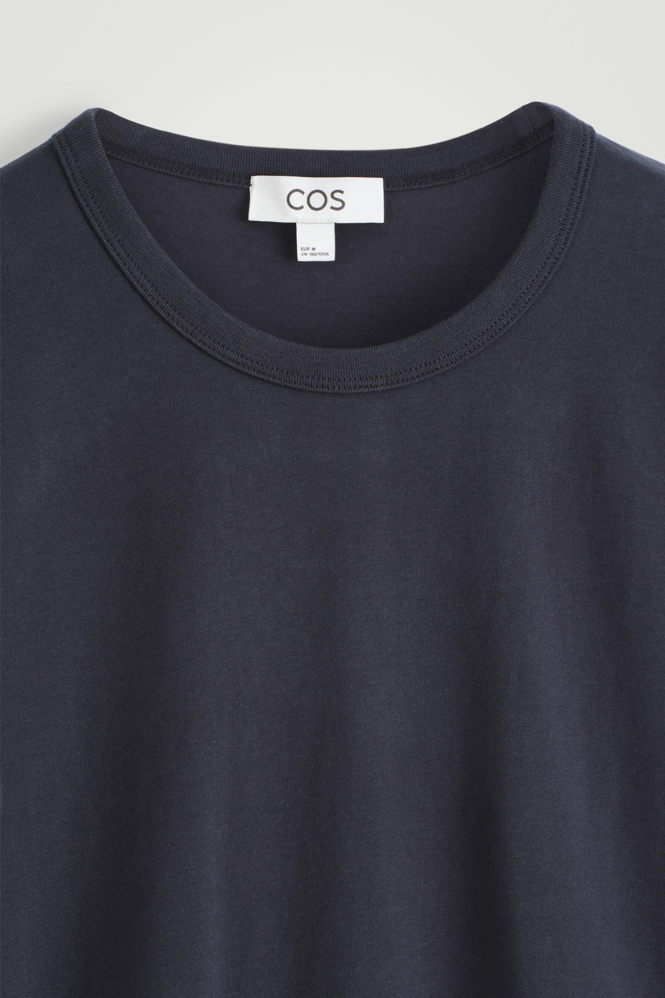 Ingrandisci l'immagine: BRUSHED-COTTON T-SHIRT - NAVY - UOMO | H&M CH 7