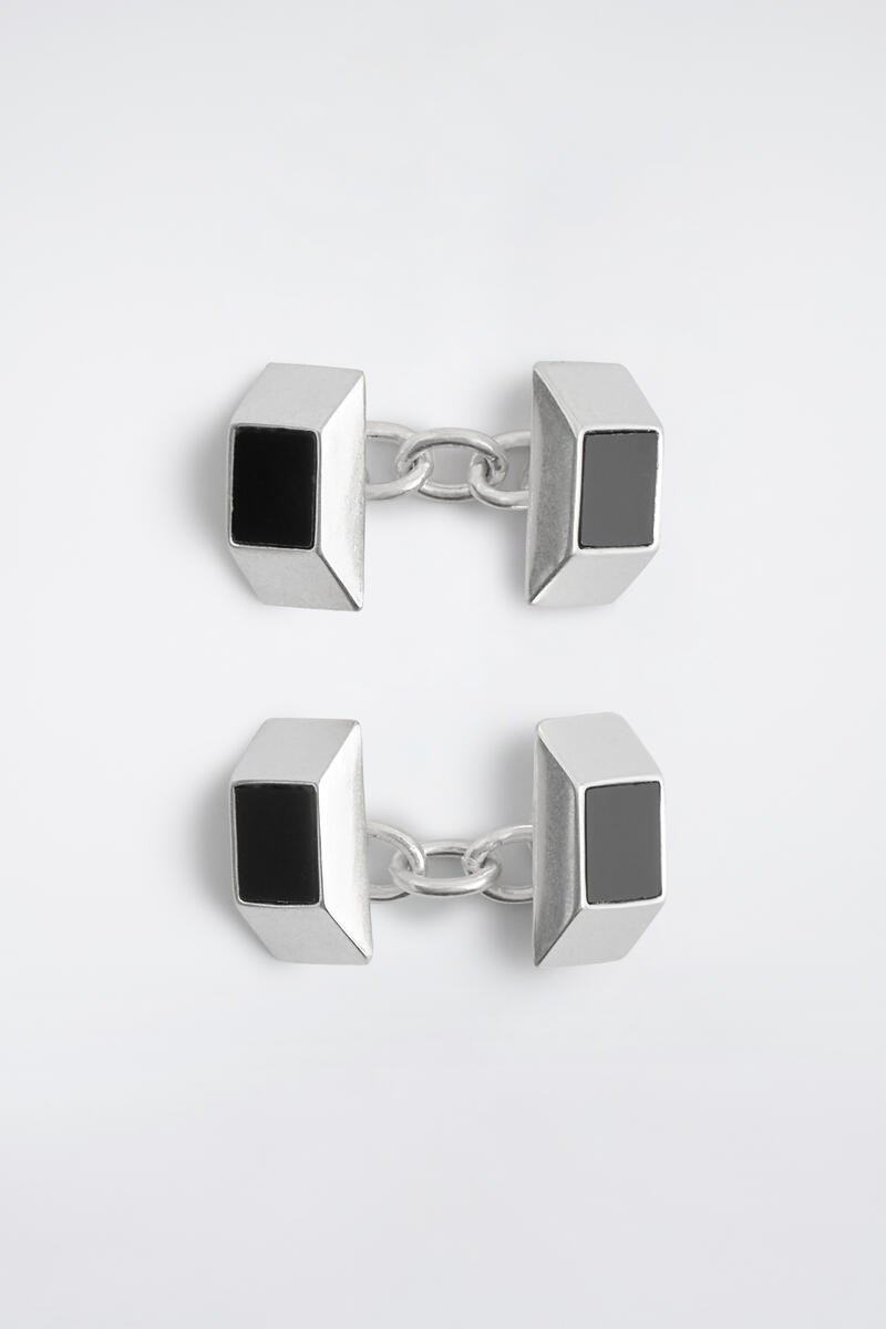 Faceted Agate Cufflinks