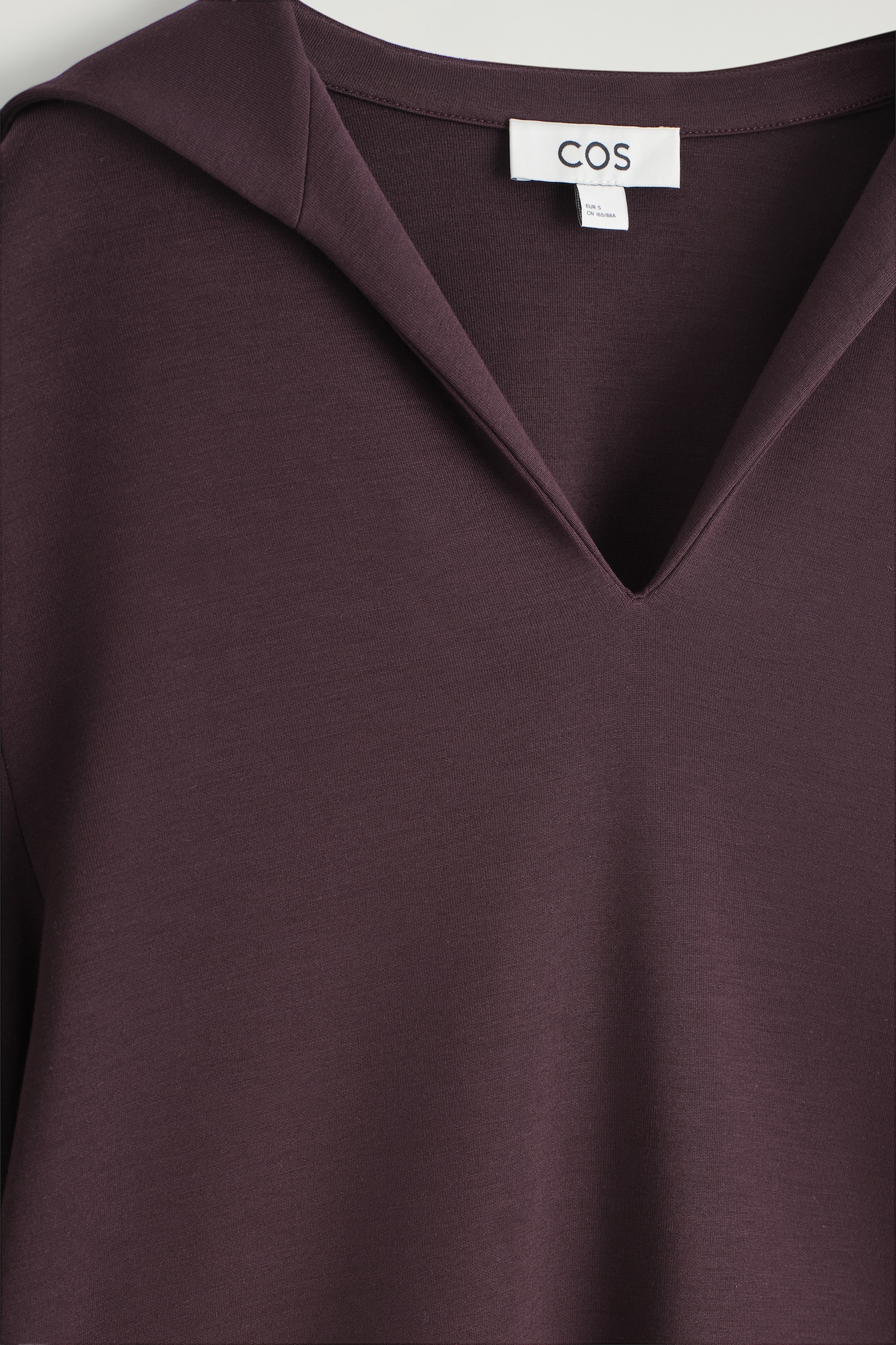 CAMISETA DE PUNTO CON CUELLO MARINERO - BURDEOS/AZUL MARINO - 6